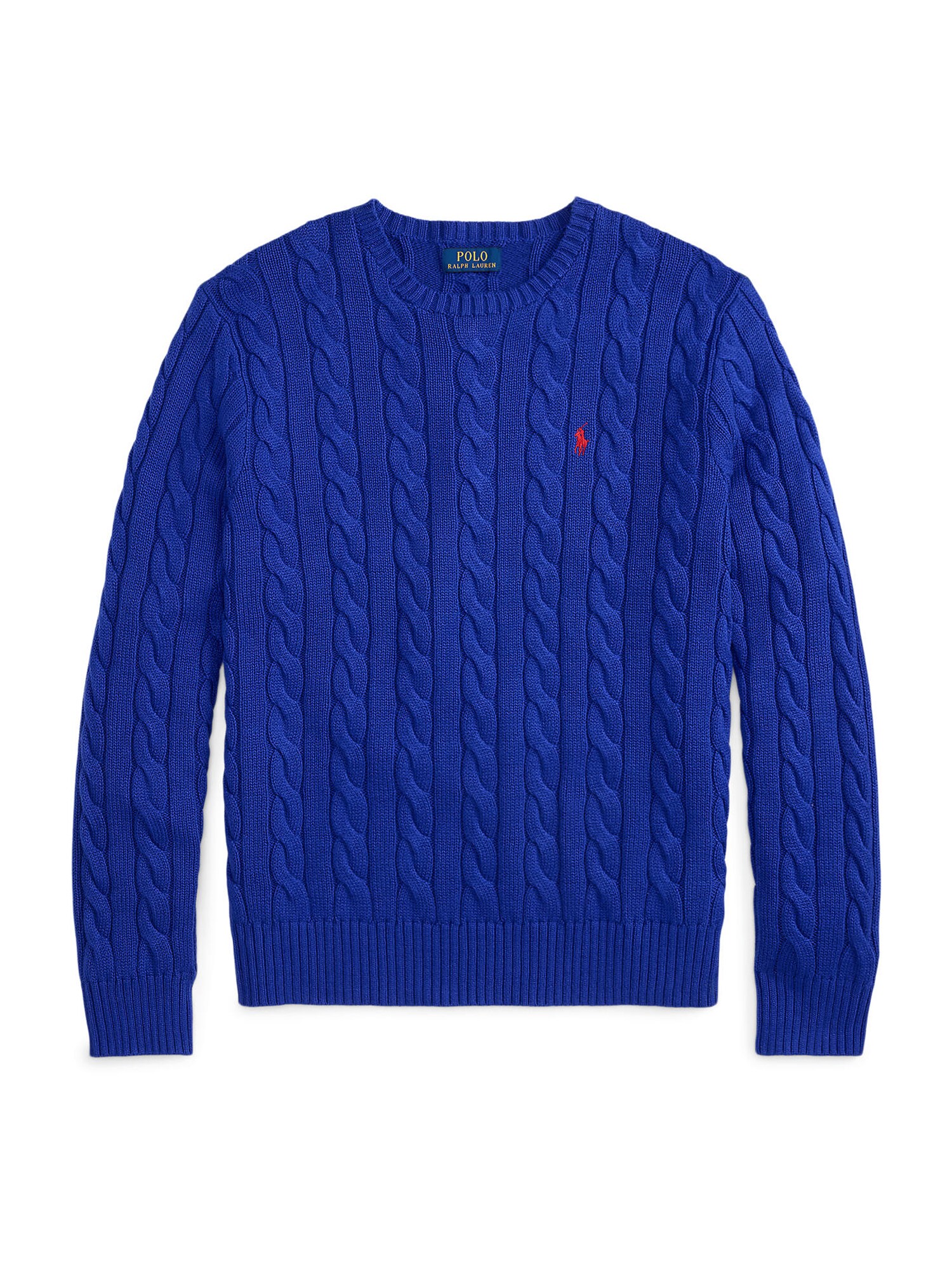Polo Ralph Lauren Pulover DRIVER albastru regal / roșu cireș