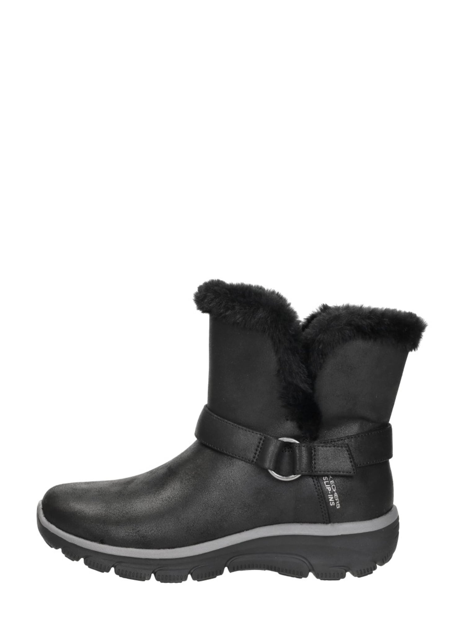 Skechers Boots 'Slip-Ins Relaxed Fit' Zwart