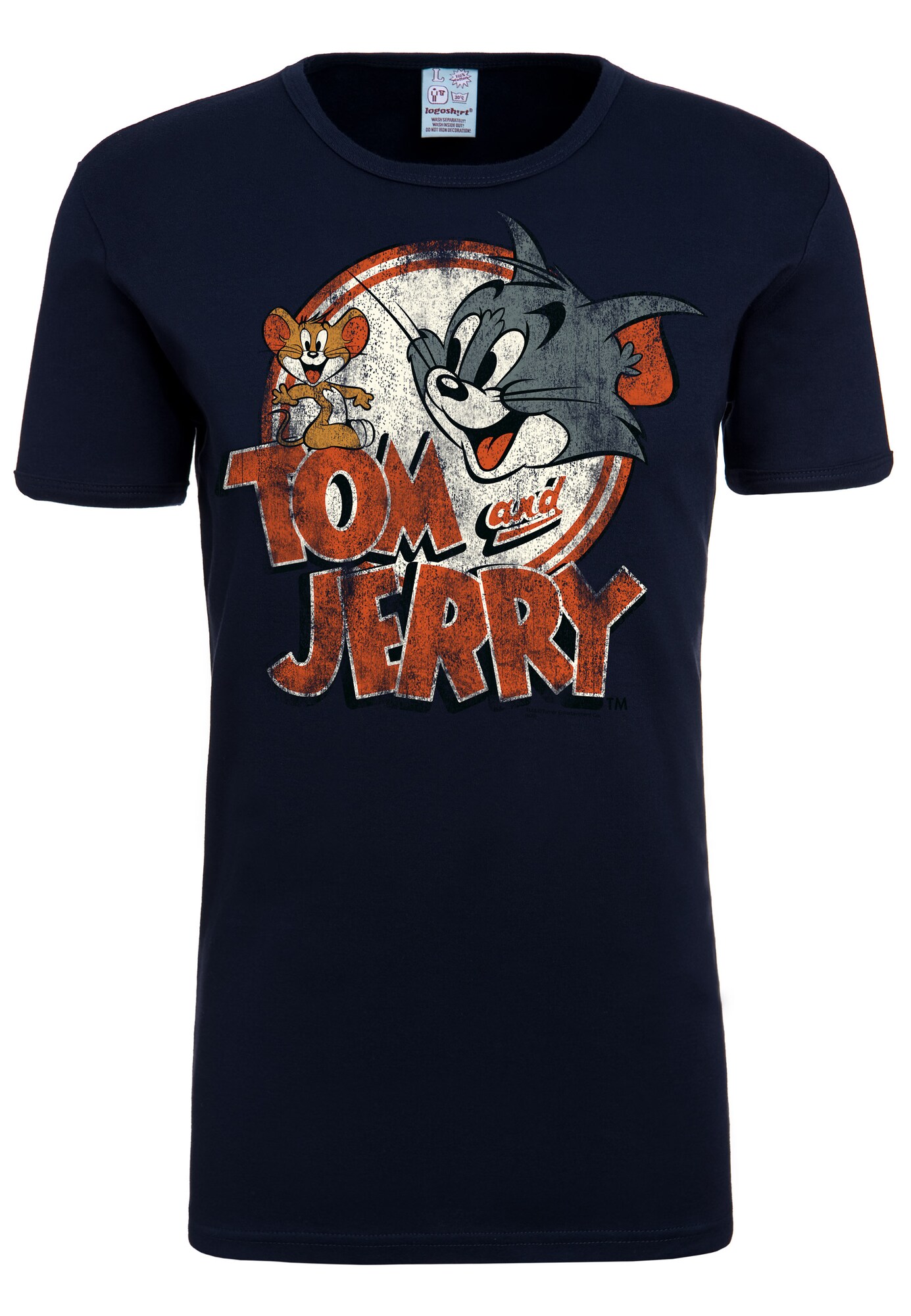 Thumbnail - Cooles T-Shirt mit 'Tom & Jerry'-Print