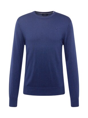 Hackett London Trui Donkerblauw