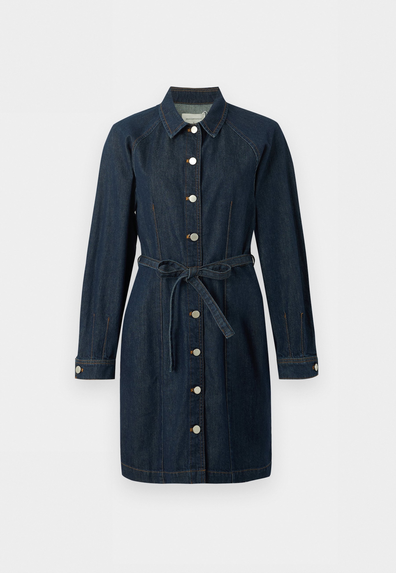 MSCH COPENHAGEN Rochie tip bluză MSCHSana Lis albastru denim