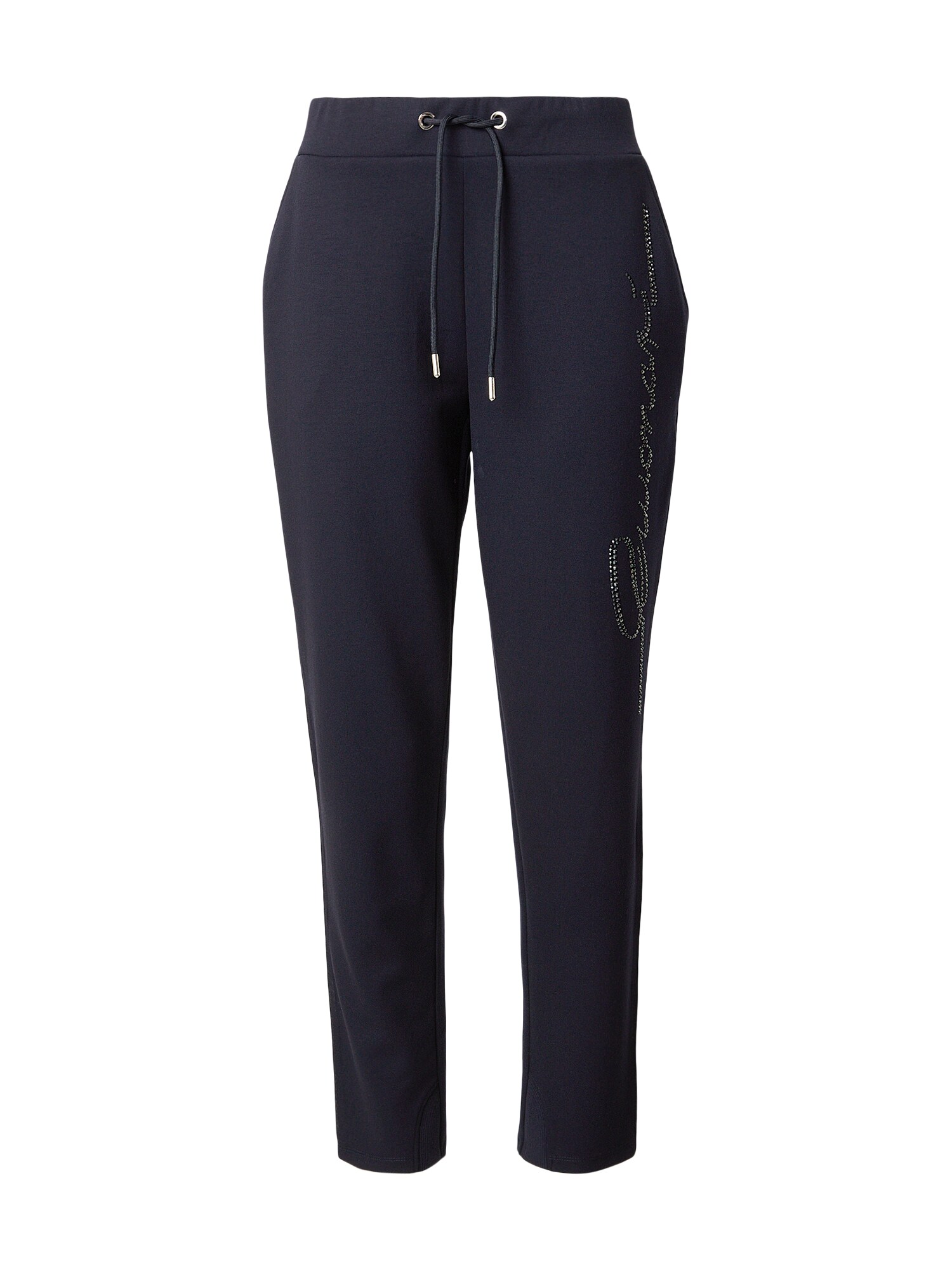 monari Pantaloni  albastru marin / negru