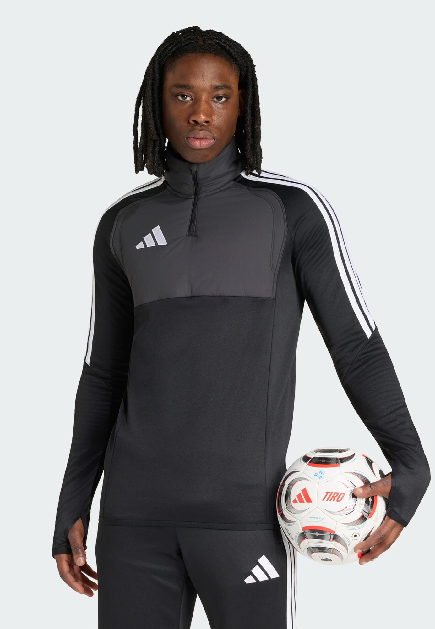 ADIDAS PERFORMANCE Camiseta funcional 'Tiro26 League' negro / blanco – imagen 2