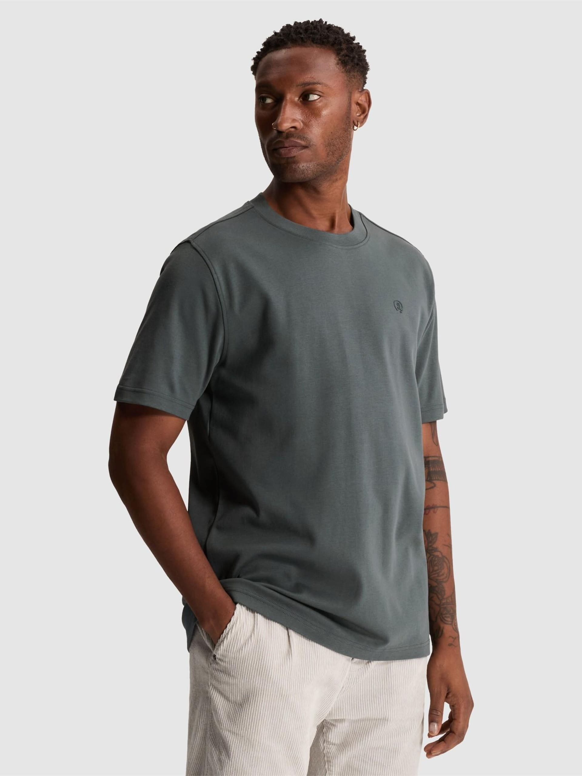 Cast Iron T-shirt 'Regular fit T-shirt in interlock' herr