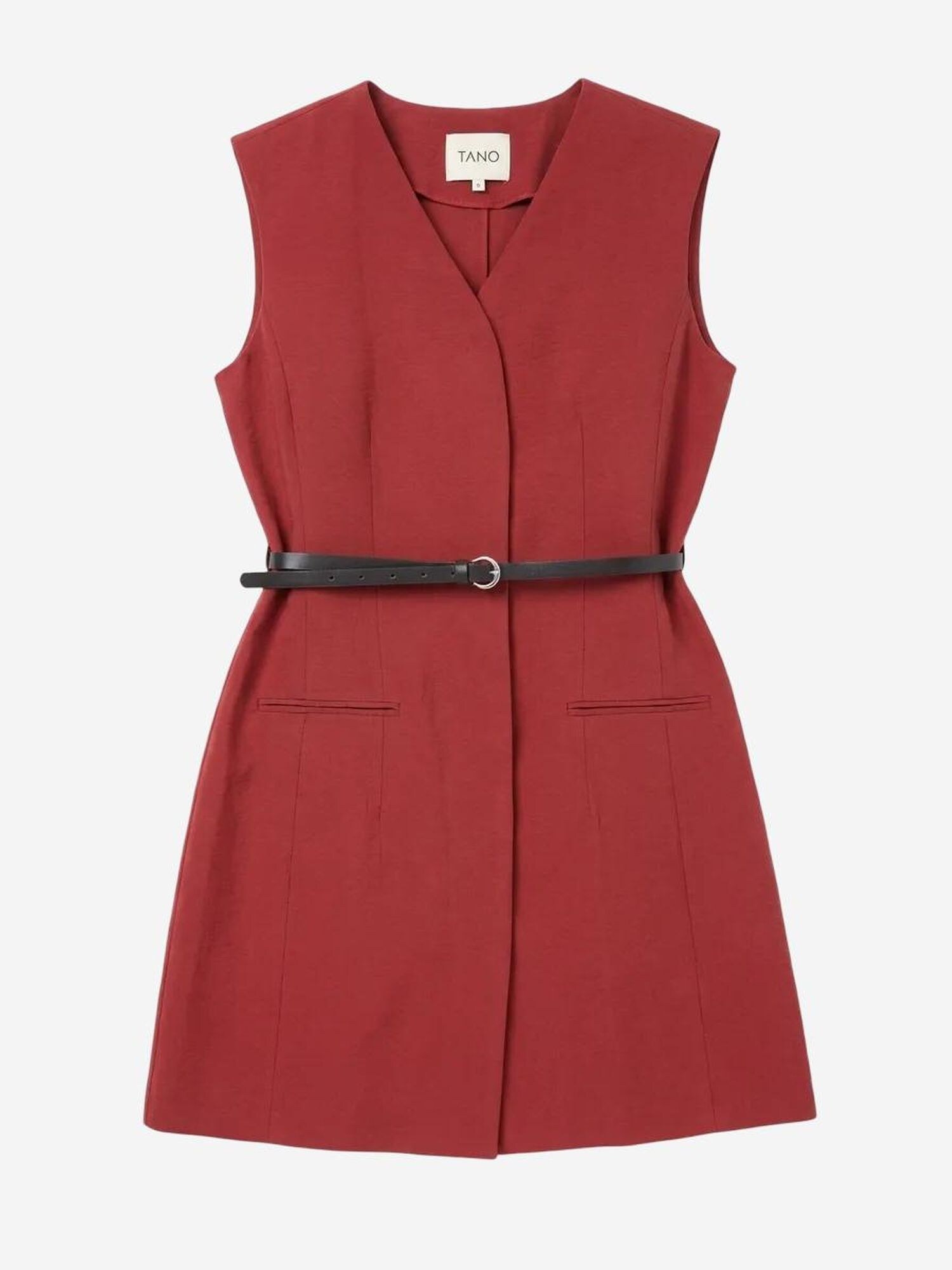 My fashion Haljina burgund