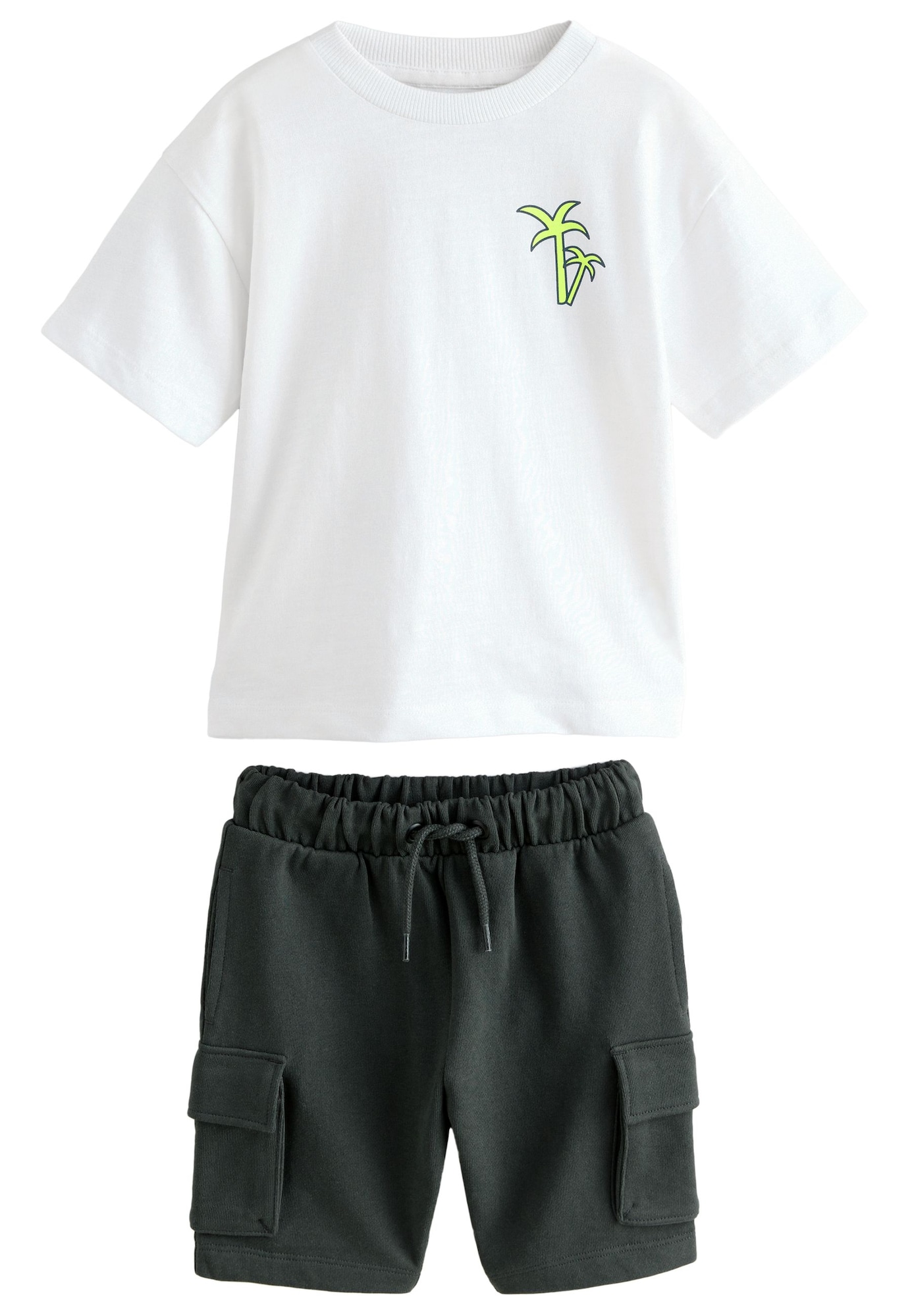 Next Set  verde pin / alb
