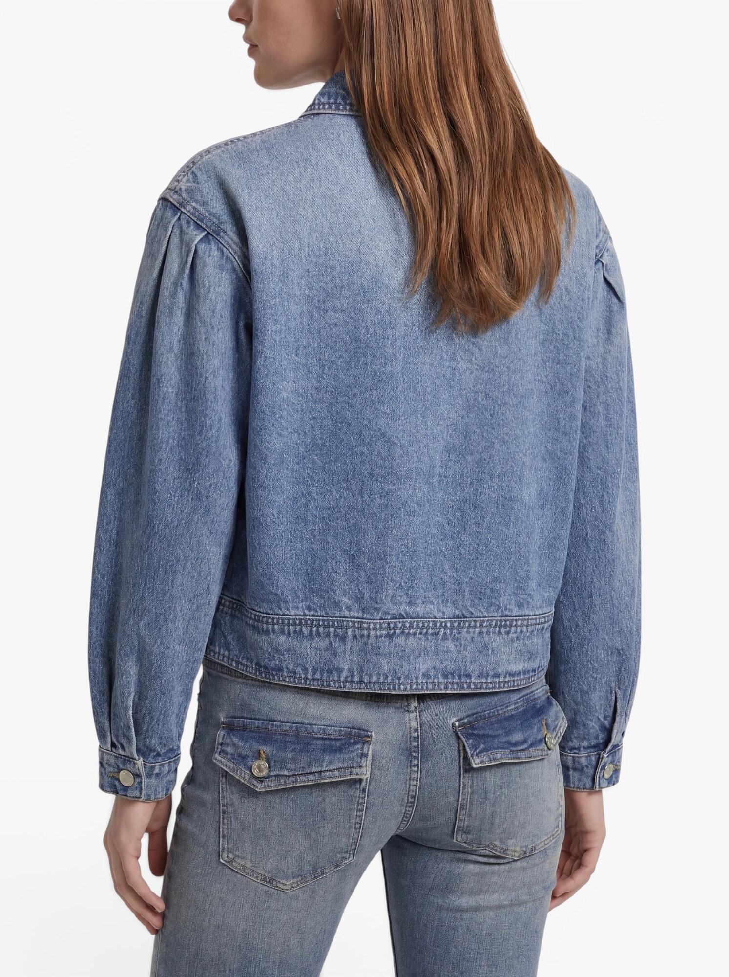 ONLY Prechodná bunda 'ONLAMBER'  modrá denim (obrázok 5)
