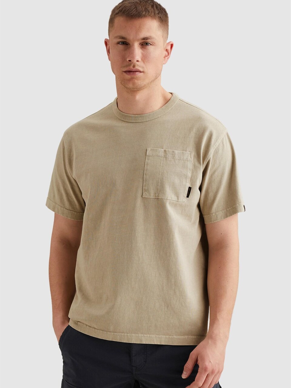 T-shirt 'Relaxed fit T-shirt with chest pocket'