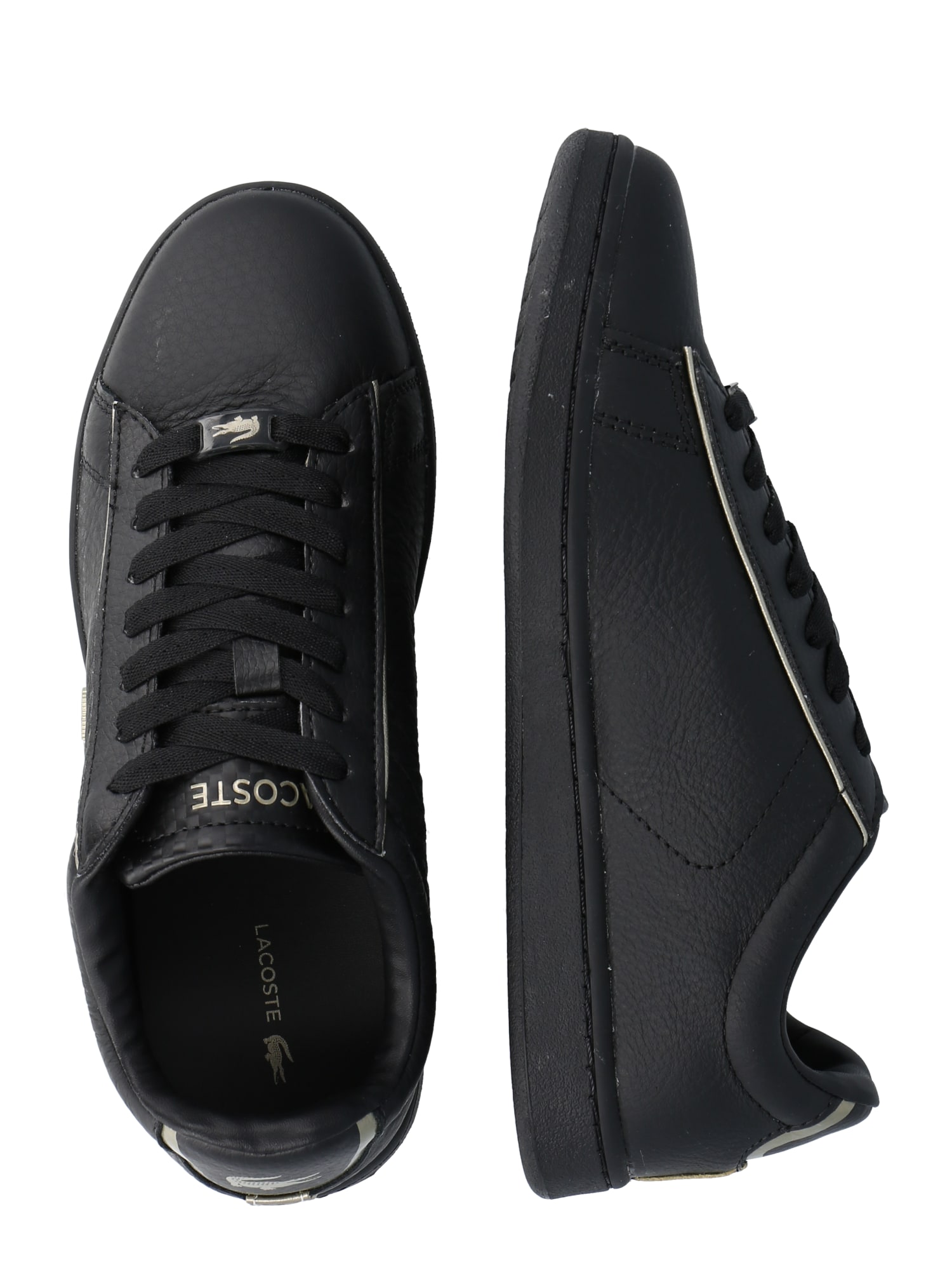 LACOSTE Sneakers low 'CARNABY EVO 0721 3 SFA'  black / kitt
