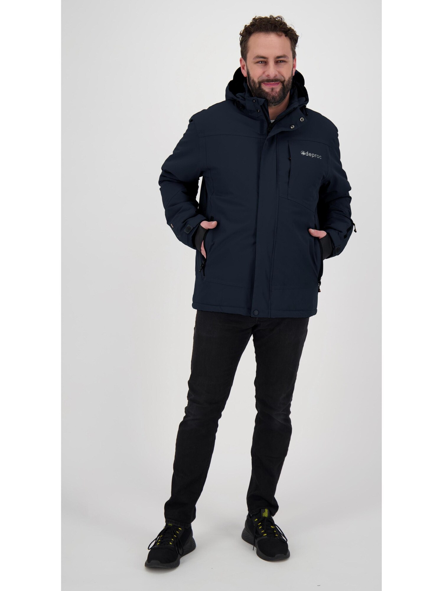 deproc Giacca invernale 'MNTRL MEN' blu scuro