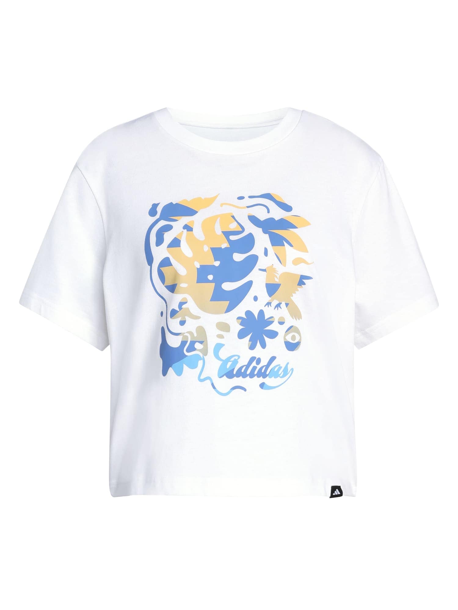 ADIDAS SPORTSWEAR Funkcionalna majica 'HOT COMMUNITY'  kraljevo modra / svetlo modra / med / bela