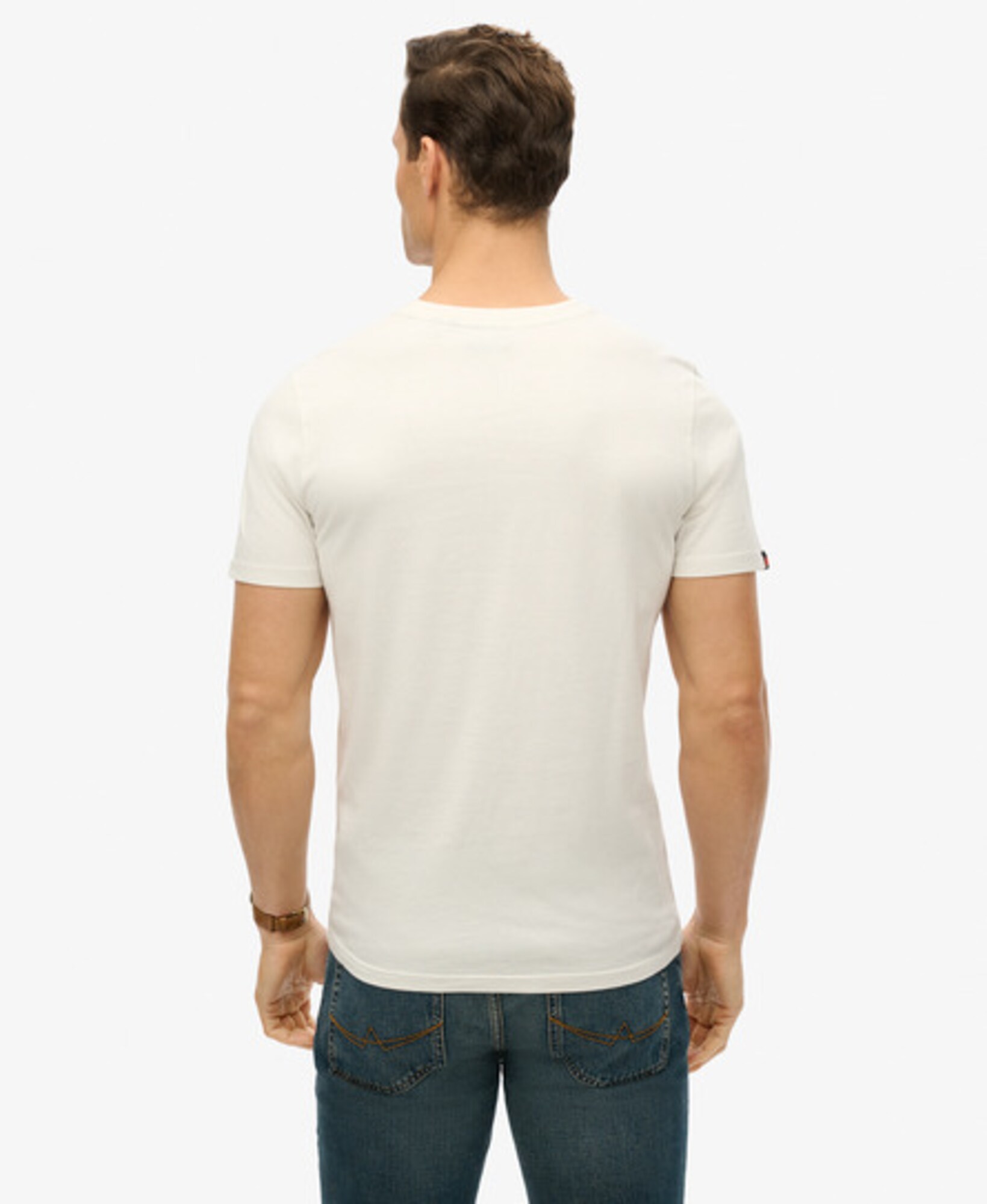 Superdry Póló 'Tokyo'  tengerészkék / narancs / világospiros / fehér termék 2. képe
