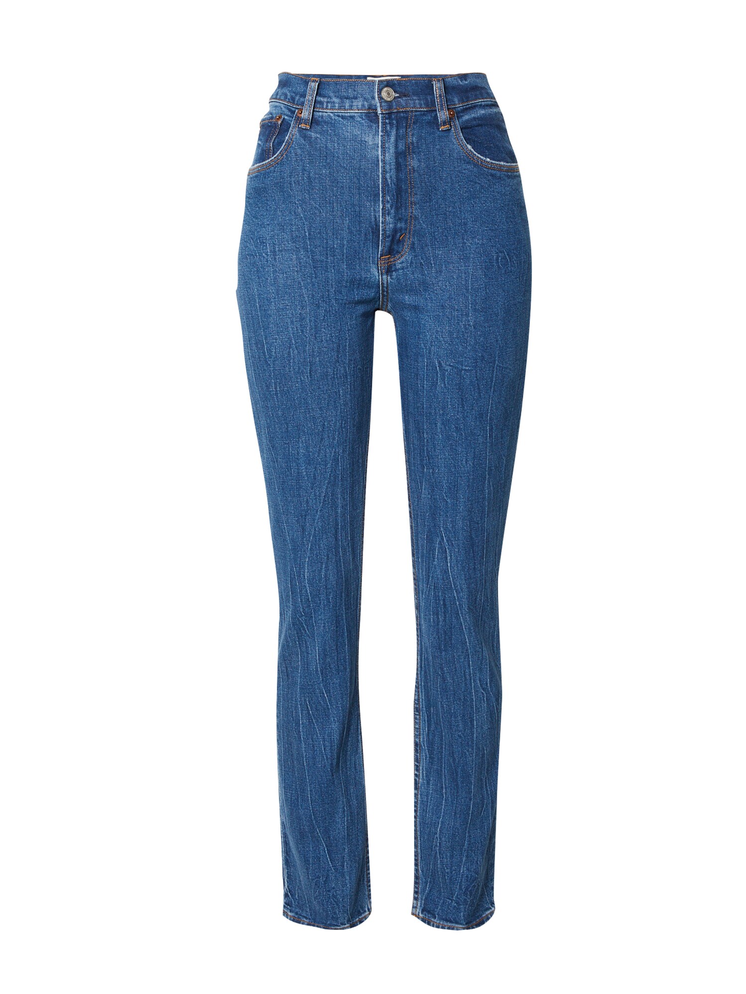Abercrombie & Fitch Džínsy 'MARBELED'  modrá denim