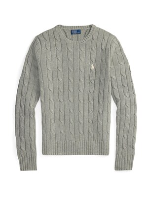 Polo Ralph Lauren Jersey 'JULIANNA'  piedra / blanco
