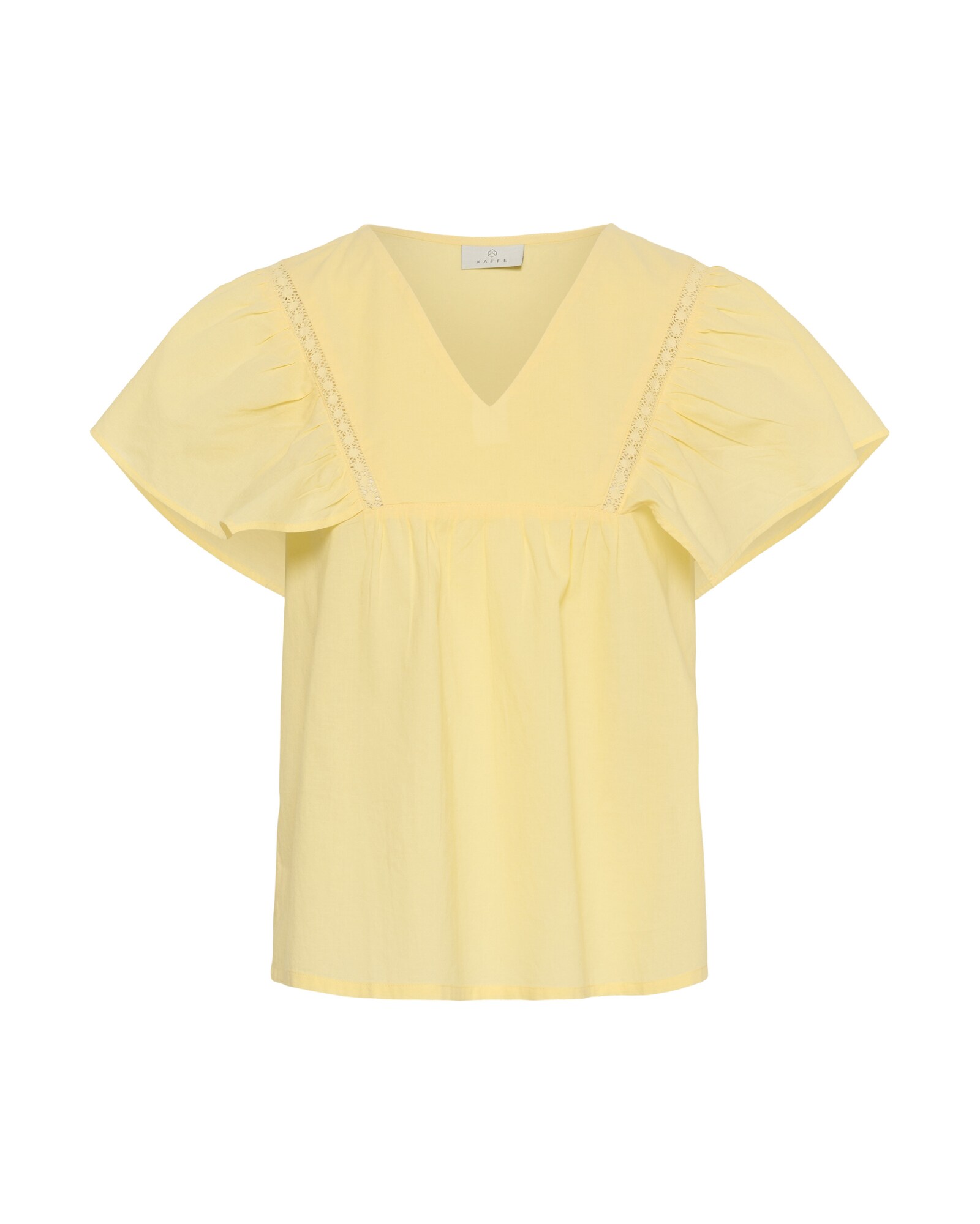 Kaffe Blusa 'KAKarli'  amarillo