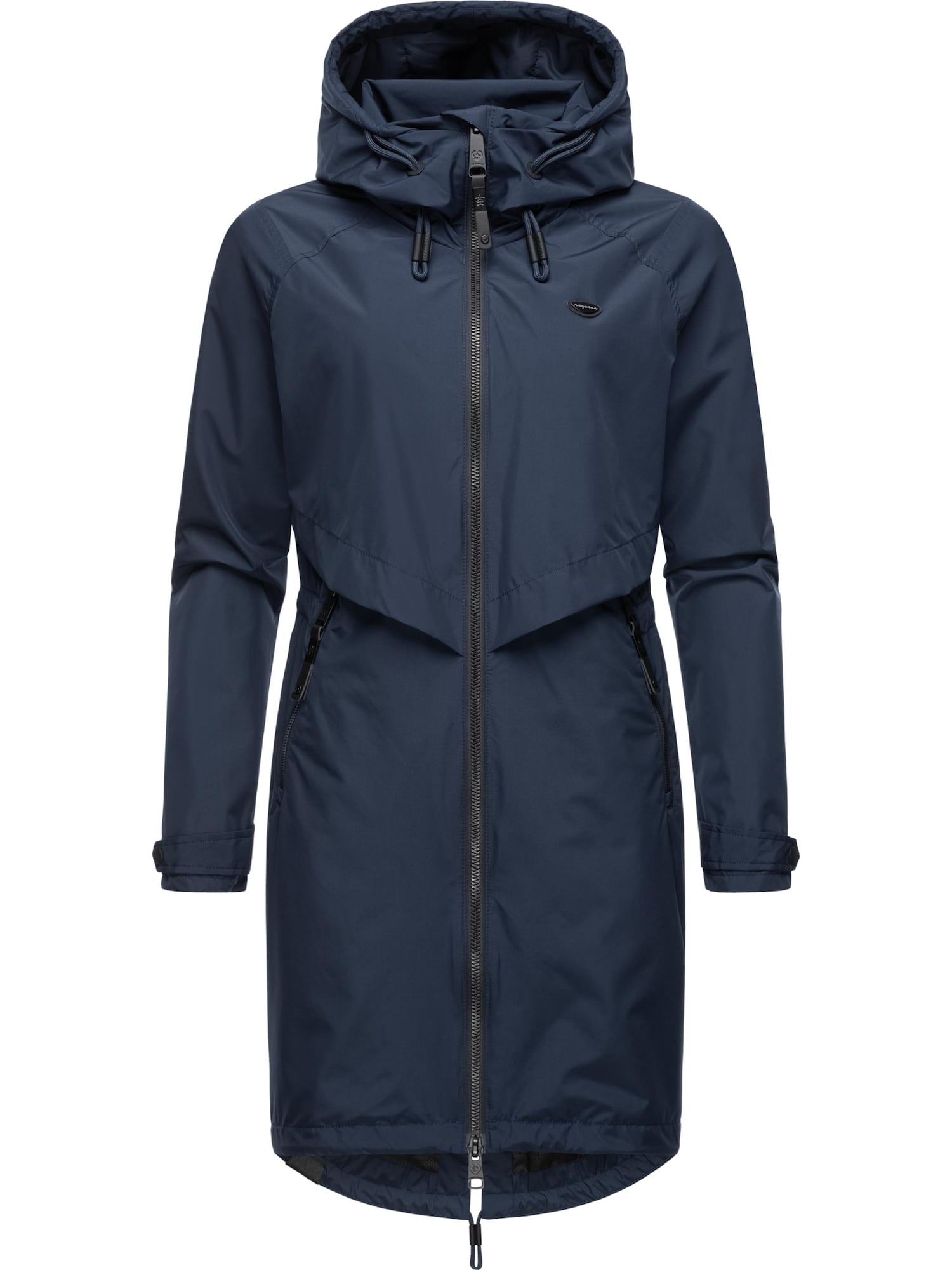 Ragwear Palton funcțională Frodik  bleumarin / negru