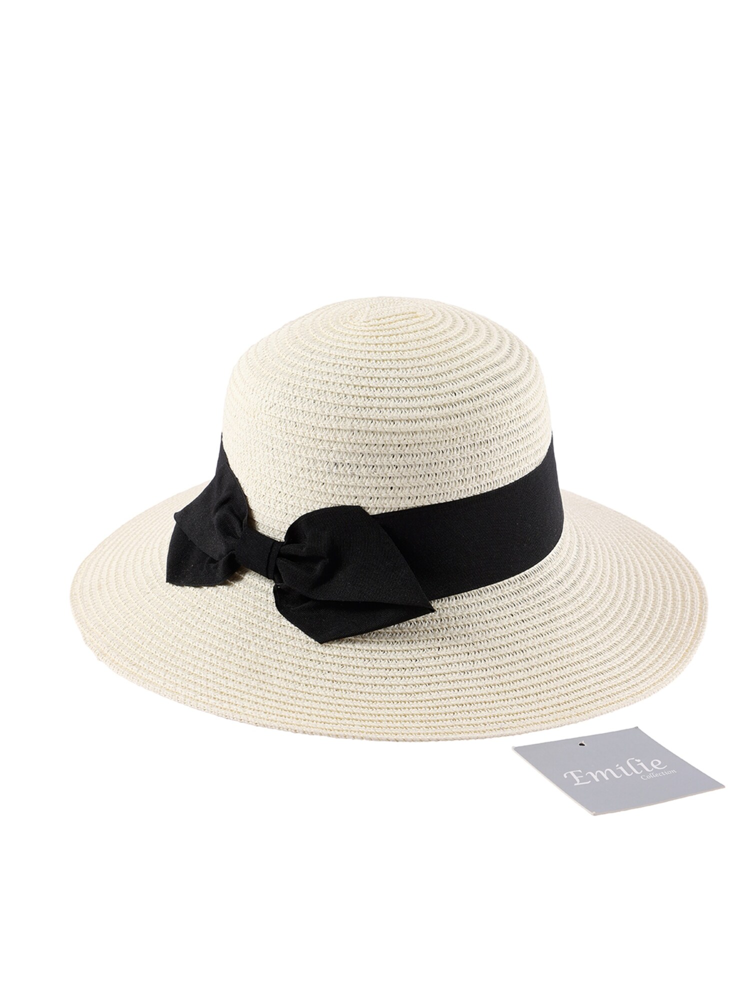 Emilie Collection Hut Hat With Bow