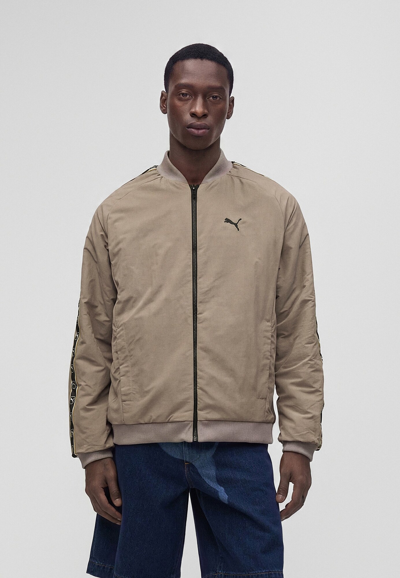 PUMA Chaqueta de entretiempo  beige / negro – imagen 4