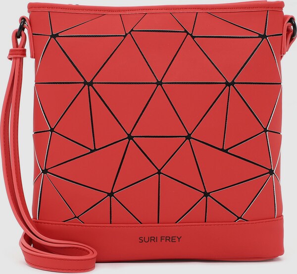 Eine Handtasche zeigt die Persönlichkeit einer Frau. Ob aufgeräumt oder leicht chaotisch - Frauen lieben sie einfach! Mit SURI Sports Jessy-Lu - der angesagten Umhängetasche in Mix-Optik mit Reißverschluss - ist die neue und treue Begleitung im Alltag immer dabei. Ein unverzichtbarer Begleiter im Alltag - die Umhängetasche SURI Sports Jessy-Lu. Es ist so einfach, immer perfekt ausgerüstet zu sein. Gefertigt aus Feinsynthetik ist das Modell, das sich mit einem Reißverschluss verschließen lässt. Durch das Material ist es schön leicht und angenehm im Griff. Uni-Design und Mix-Optik sind fein gearbeitet und verleihen der Umhängetasche einen edlen Look. SURI FREY - die Marke für Frauen mit Mode- und Selbstbewusstsein. Wer viel unterwegs ist, will einfach immer gut aussehen. SURI FREY hat genau die Accessoires, die Frauen lieben und die jedes Outfit gekonnt vervollständigen. Das Modell SURI Sports Jessy-Lu ist von der Haptik eher weich und daher wirklich angenehm zu tragen. Eine Logo-Prägung schmückt optisch und hebt das ausgefallene Design dieses neuen Favorites hervor. Mit einem angenehmen Umhängeriemen wird das neue Lieblingsstück ganz locker als Umhängetasche getragen. Manchmal braucht man etwas mehr Platz in der Tasche. In dieses Modell passt einfach alles - Geldbörse, Smartphone und zur Not noch ein Tablet, das einem die Wartezeit auf die beste Freundin versüßt, wenn sie sich mal wieder verspätet.