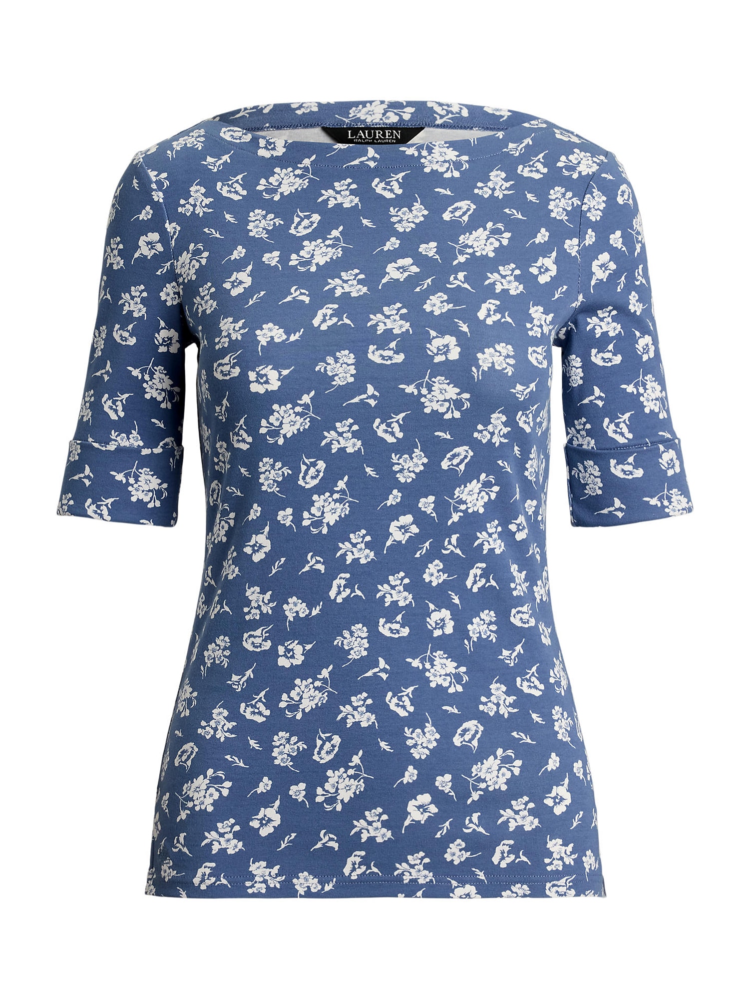 Lauren Ralph Lauren Tričko modrá / biela