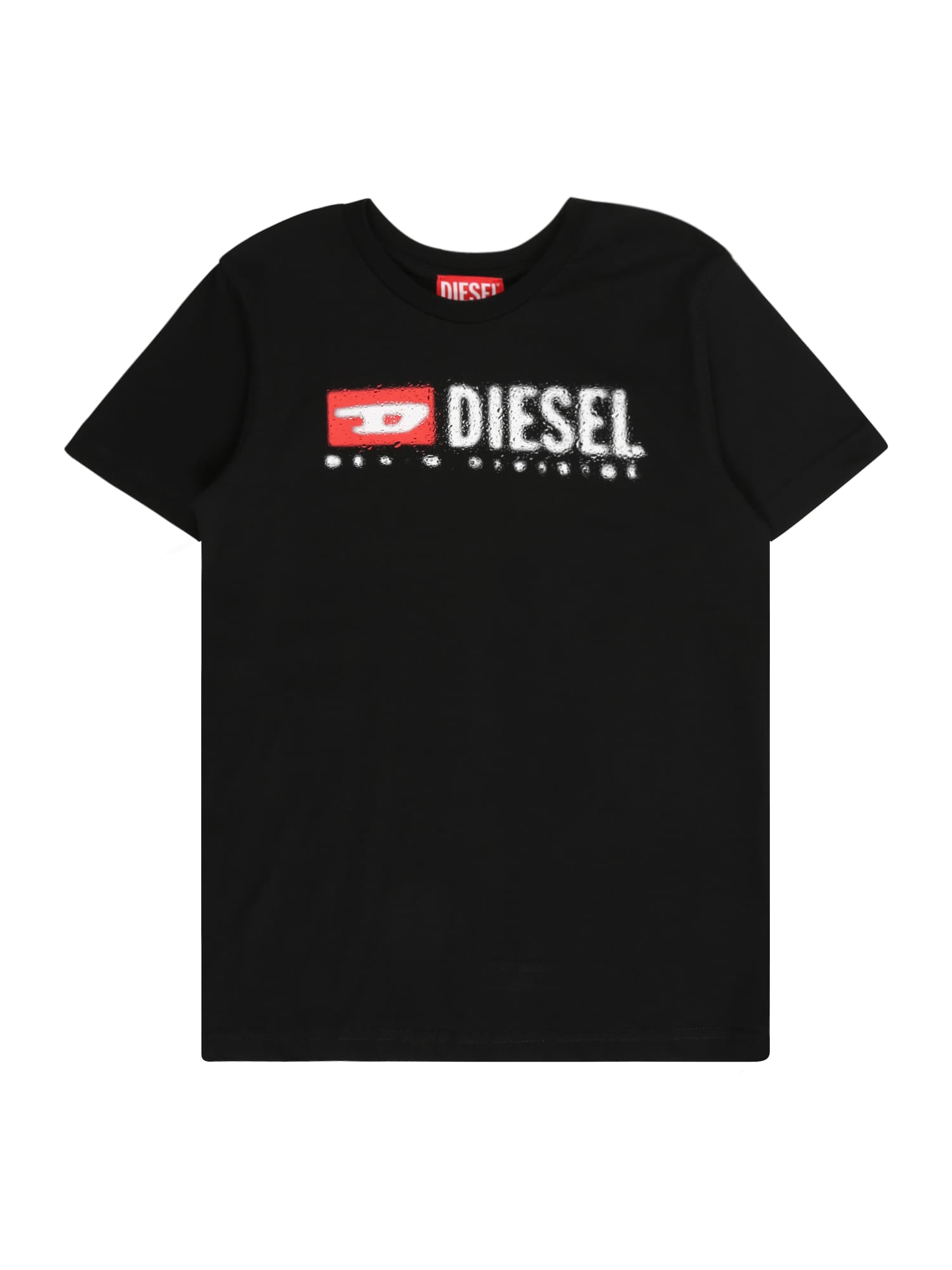 DIESEL Póló  rikító piros / fekete / fehér akciós termékkép 1