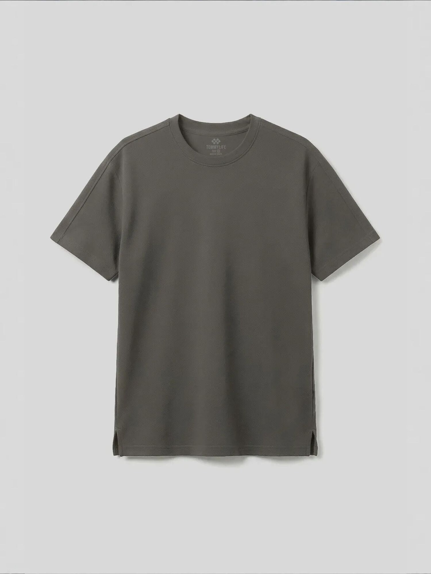 Tommy Life Majica 'T-Shirts' tamo siva