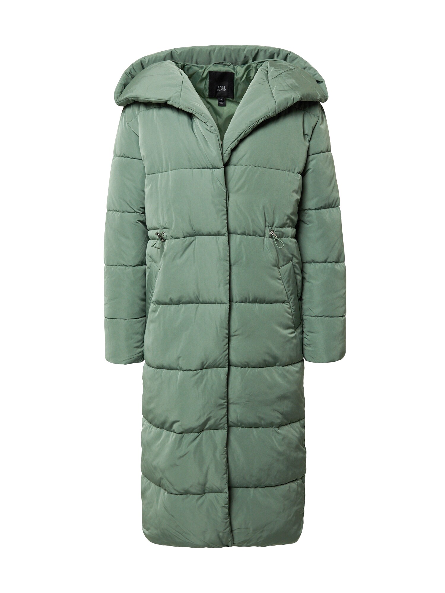 River Island Žieminis paltas  šviesiai žalia