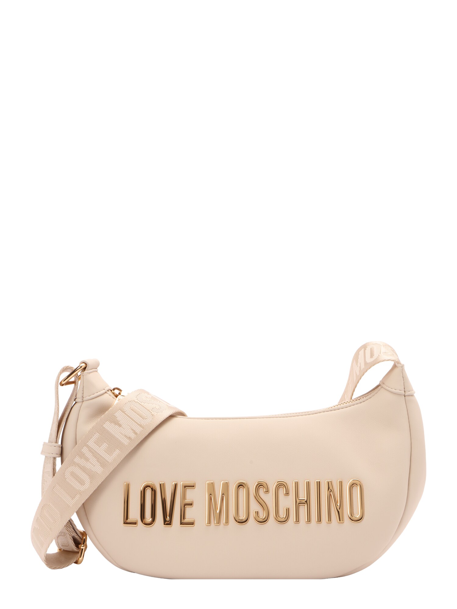 Love Moschino Geantă de umăr  bej deschis / auriu