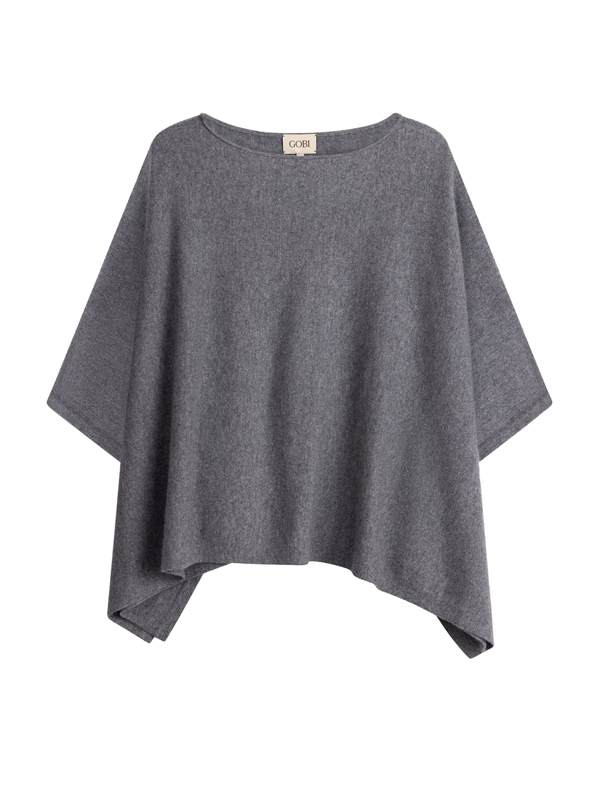GOBI Cashmere Tröja 'Women's Boat-Neck Cashmere Poncho' dam