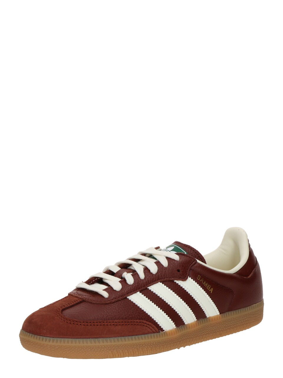 Låg sneaker 'Samba' rostbrun / guld