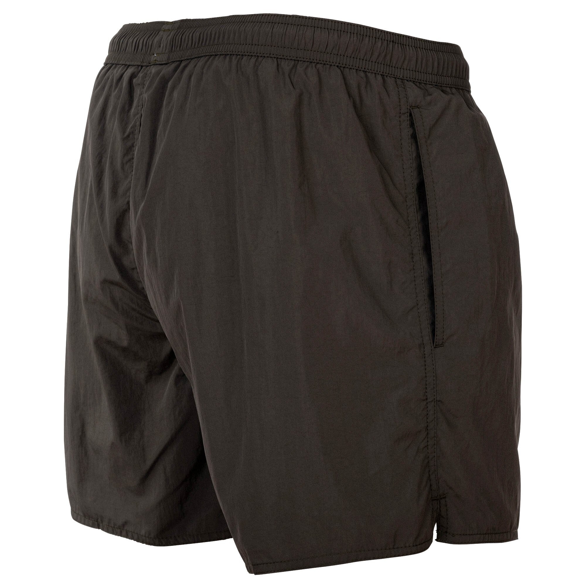 Emporio Armani Plavecké šortky čierna / biela (obrázok 3)