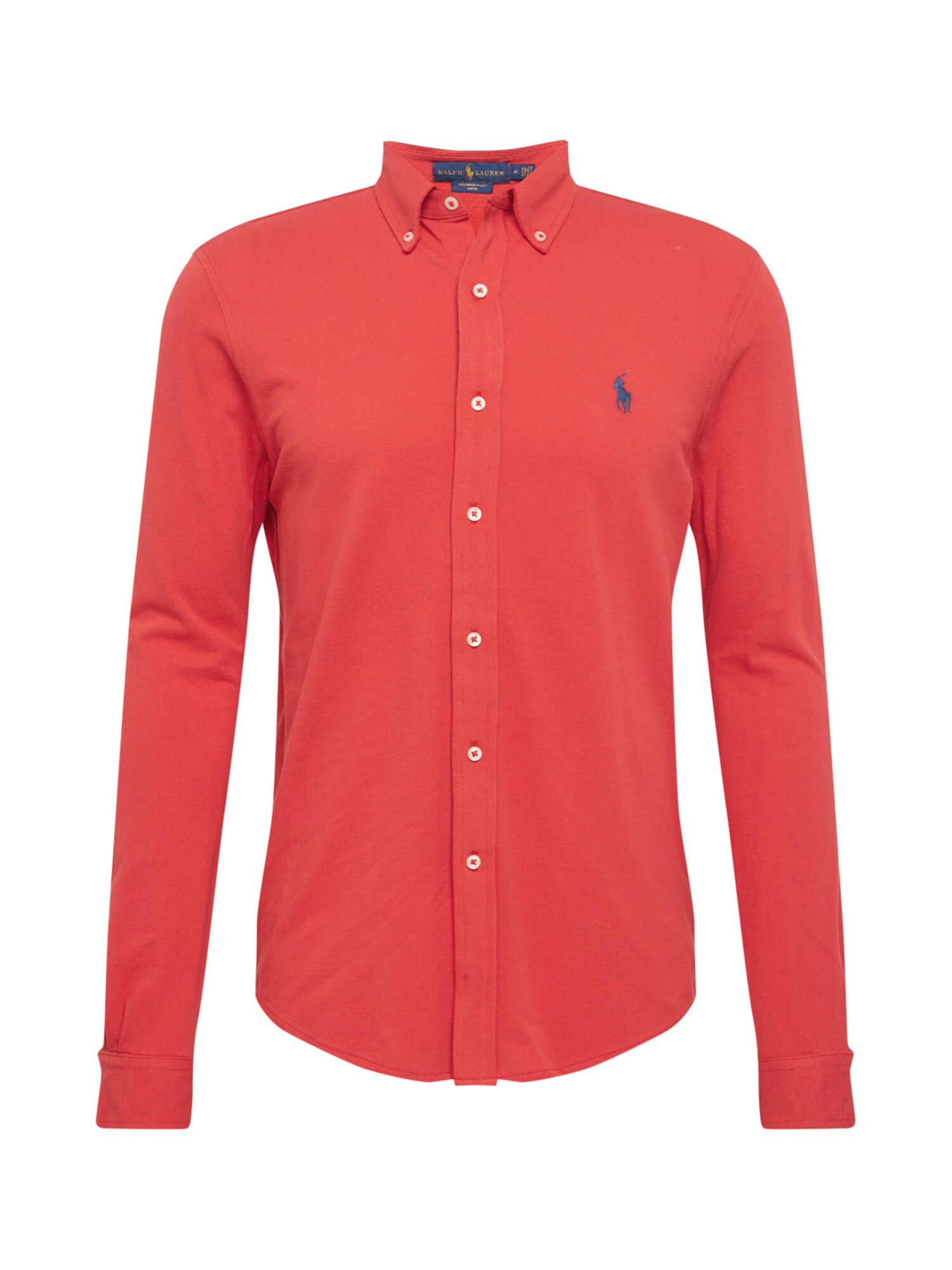 POLO RALPH LAUREN Dalykiniai marškiniai  melionų spalva / mėlyna