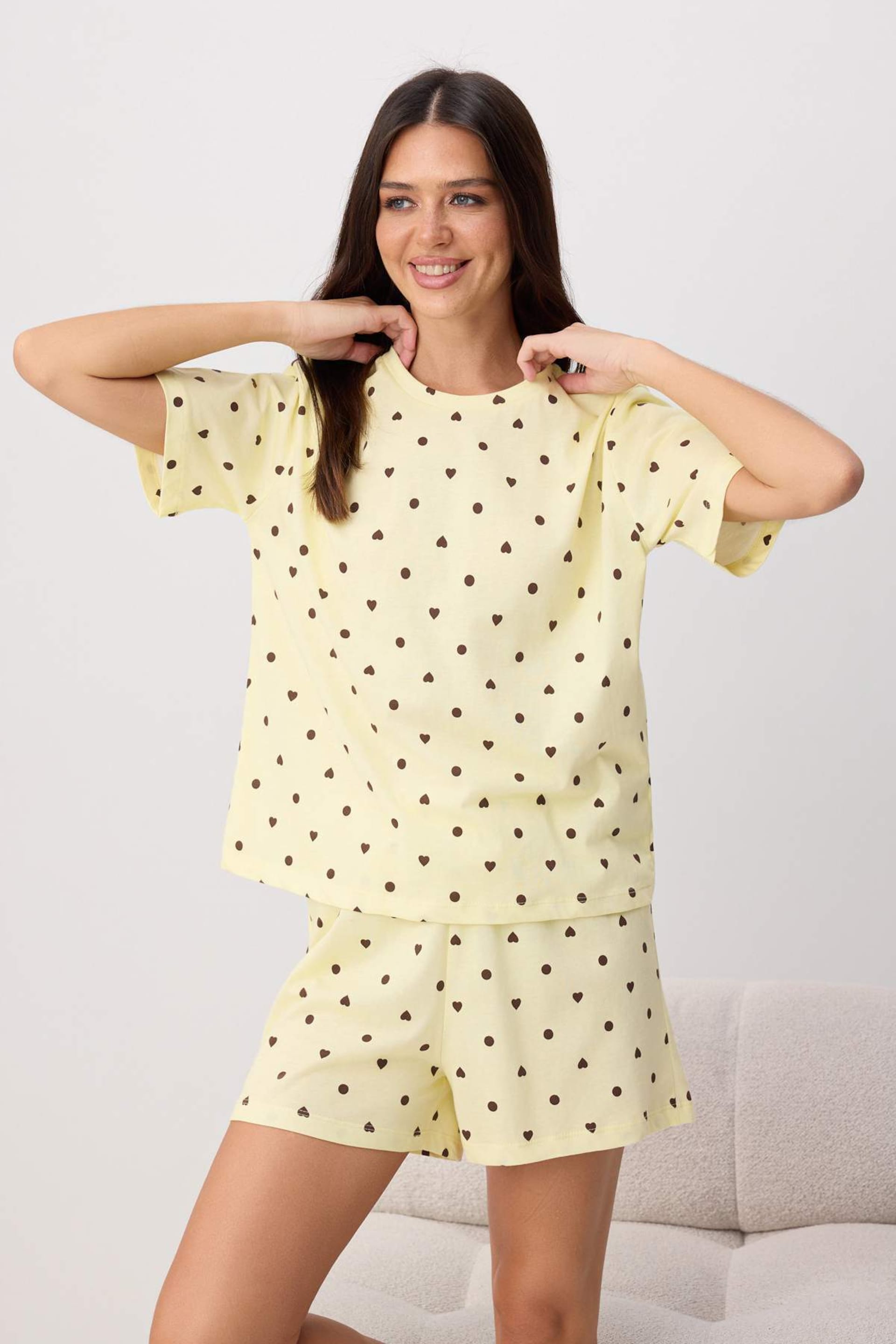 Trendyol Kort pyjamas dam