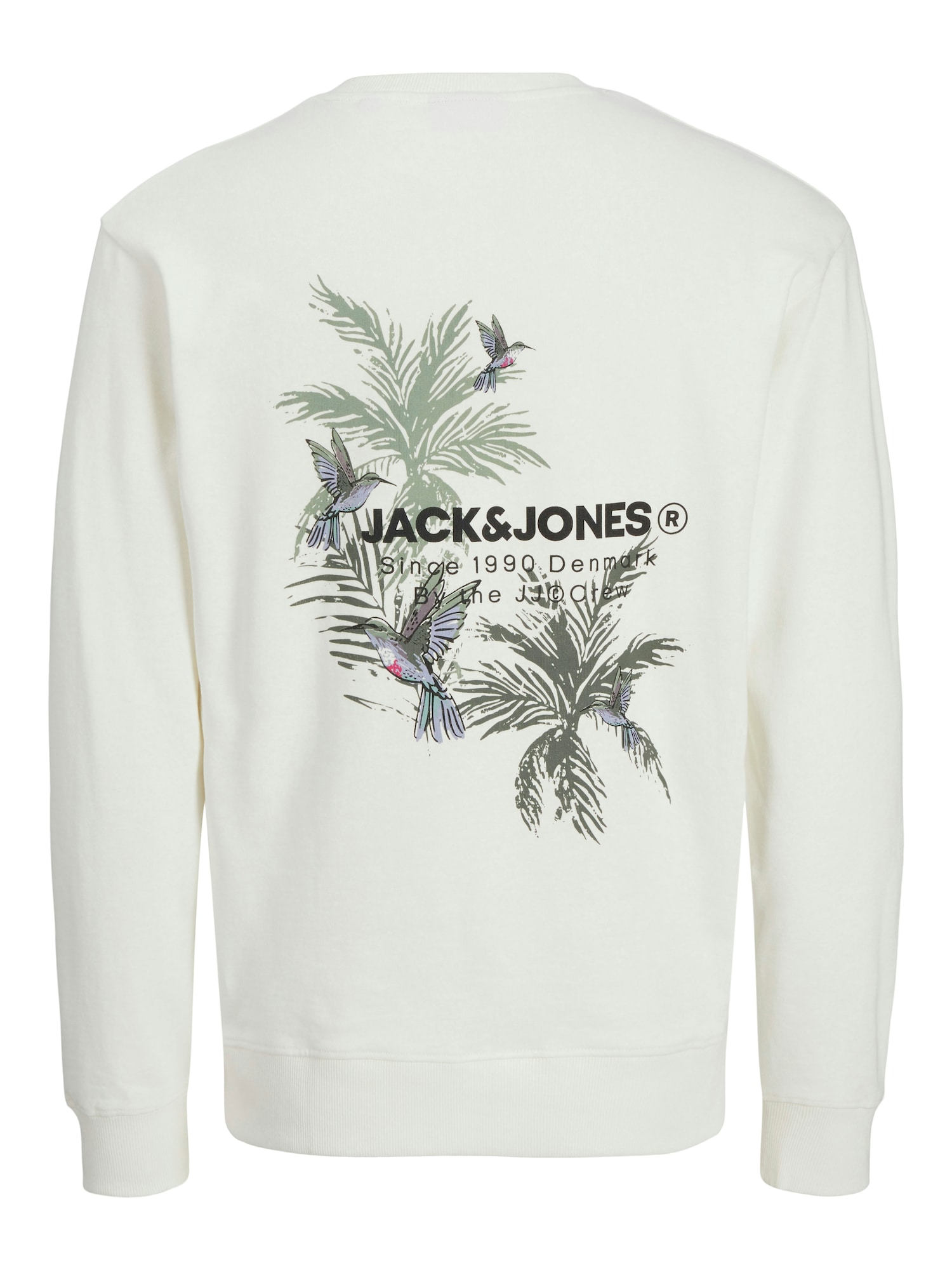 JACK & JONES Tréning póló 'JJHAWAII'  zöld / világoslila / fekete / fehér termék 2. képe