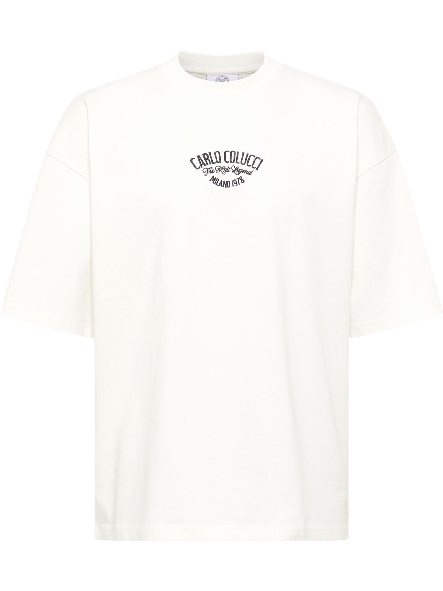 Carlo Colucci Maglietta 'Felici'  marino / azzurro / lilla chiaro / bianco