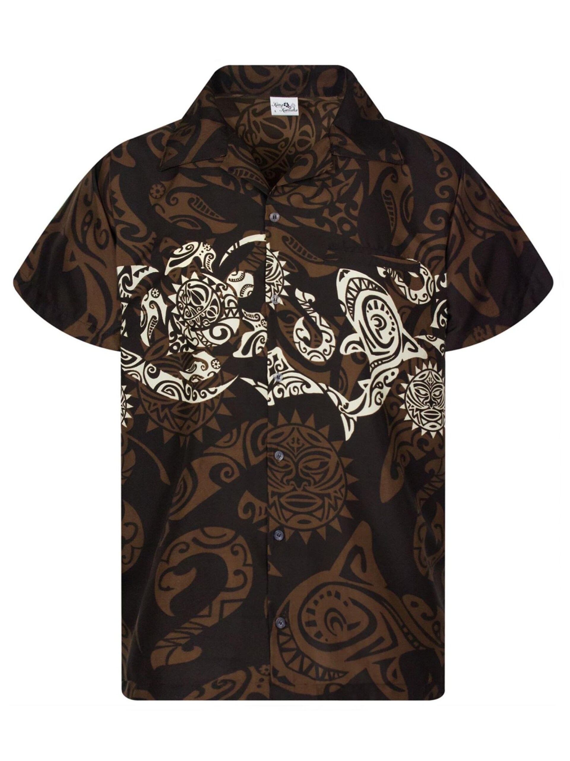 King Kameha T-shirt 'Maori Chest' herr