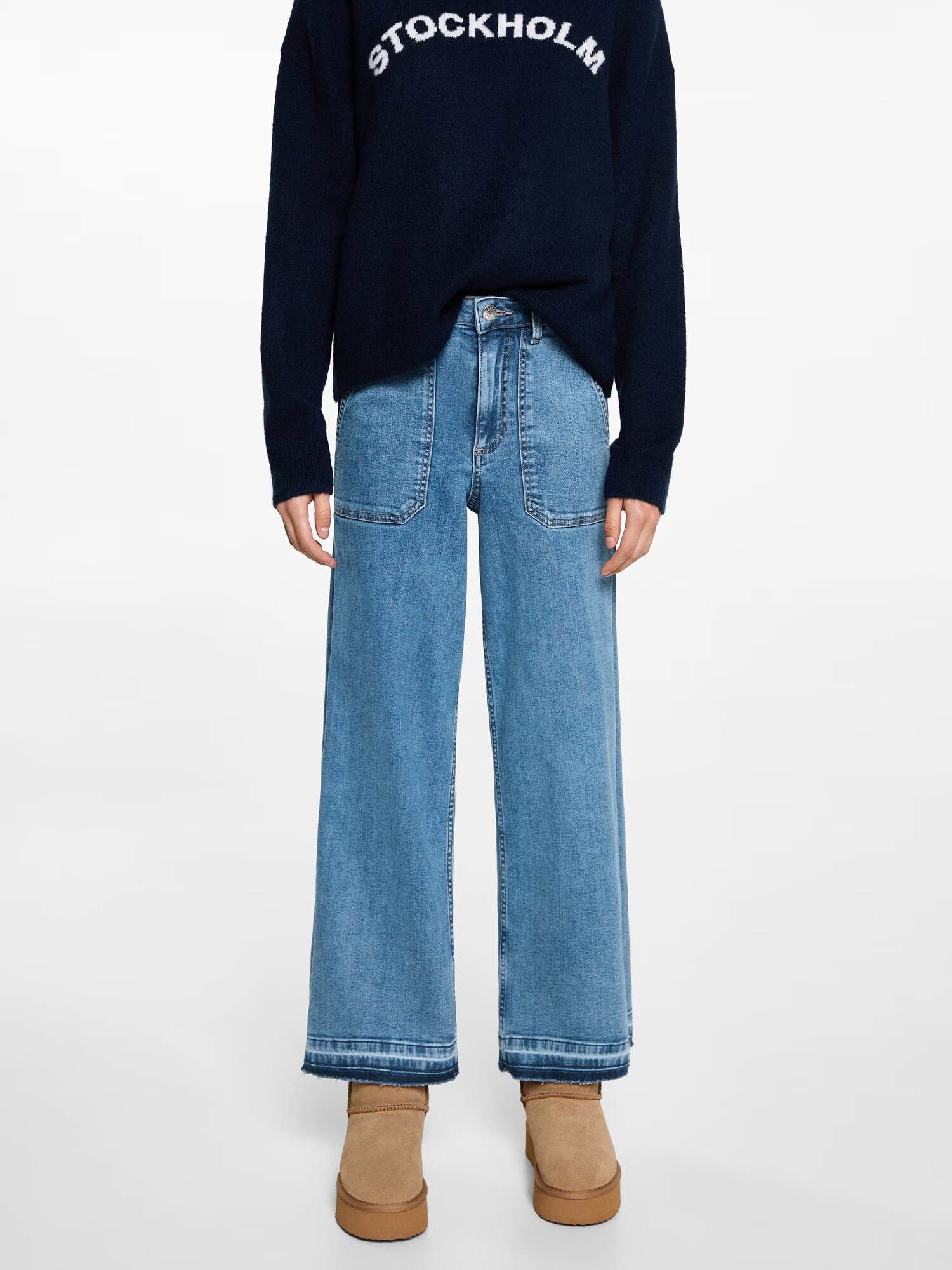 MANGO TEEN Farmer 'Utility5'  kék farmer termék 2. képe