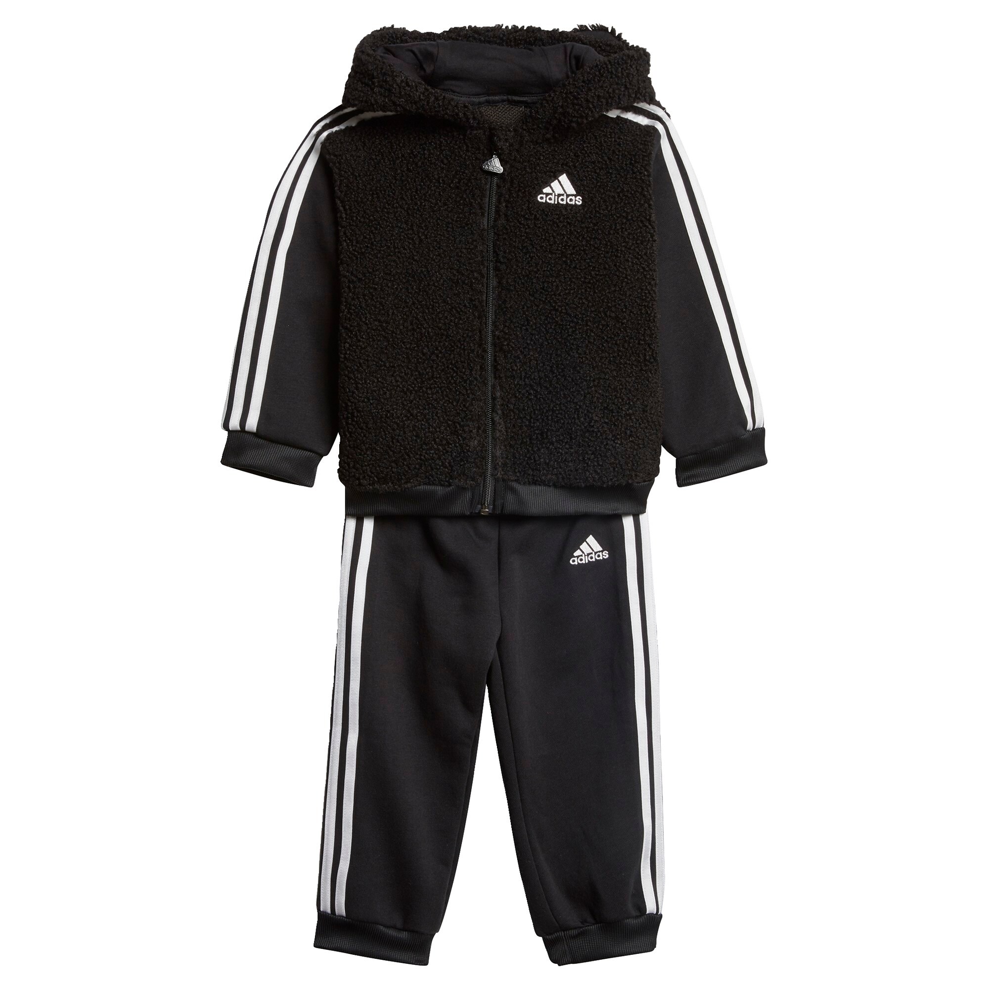ADIDAS PERFORMANCE Treniruočių kostiumas  juoda / balta
