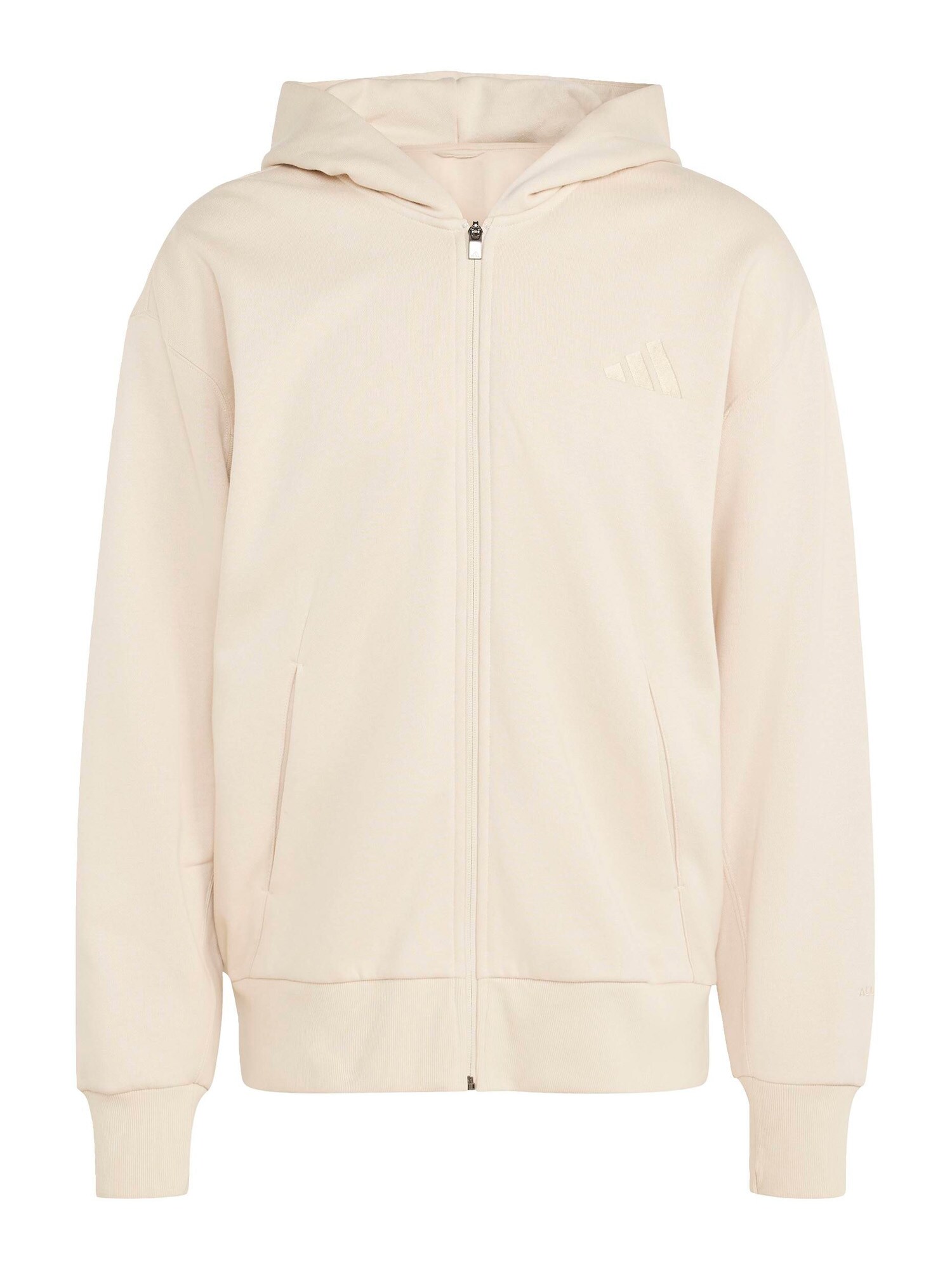 ADIDAS SPORTSWEAR Bluză cu fermoar sport A SZN  bej