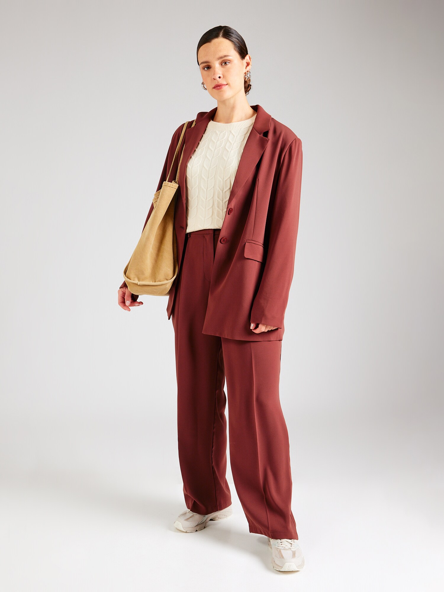 Vero Moda Curve Pulóver 'VMCTILDA'  bézs termék 2. képe
