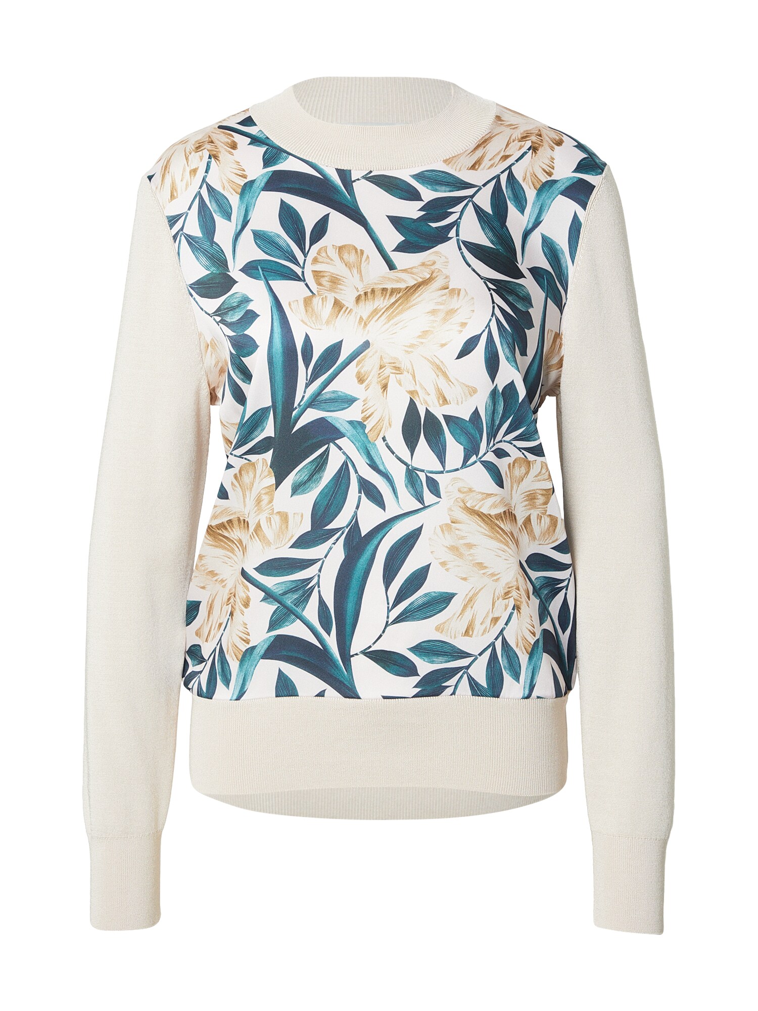 Ted Baker Pulover 'MERRNI'  fildeş / maro pueblo / verde smarald / verde jad