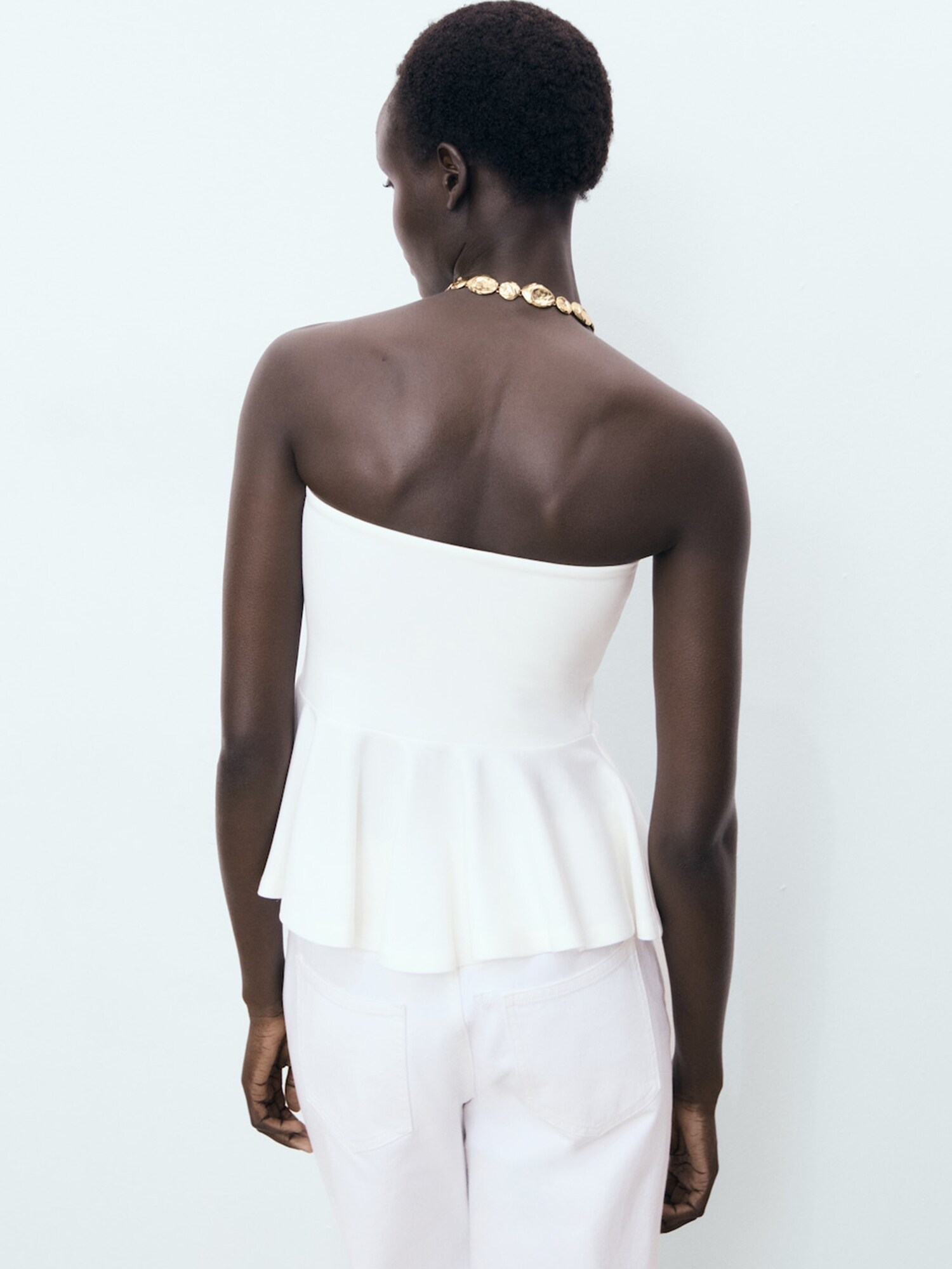 Thumbnail - MANGO Top PEPLUM
