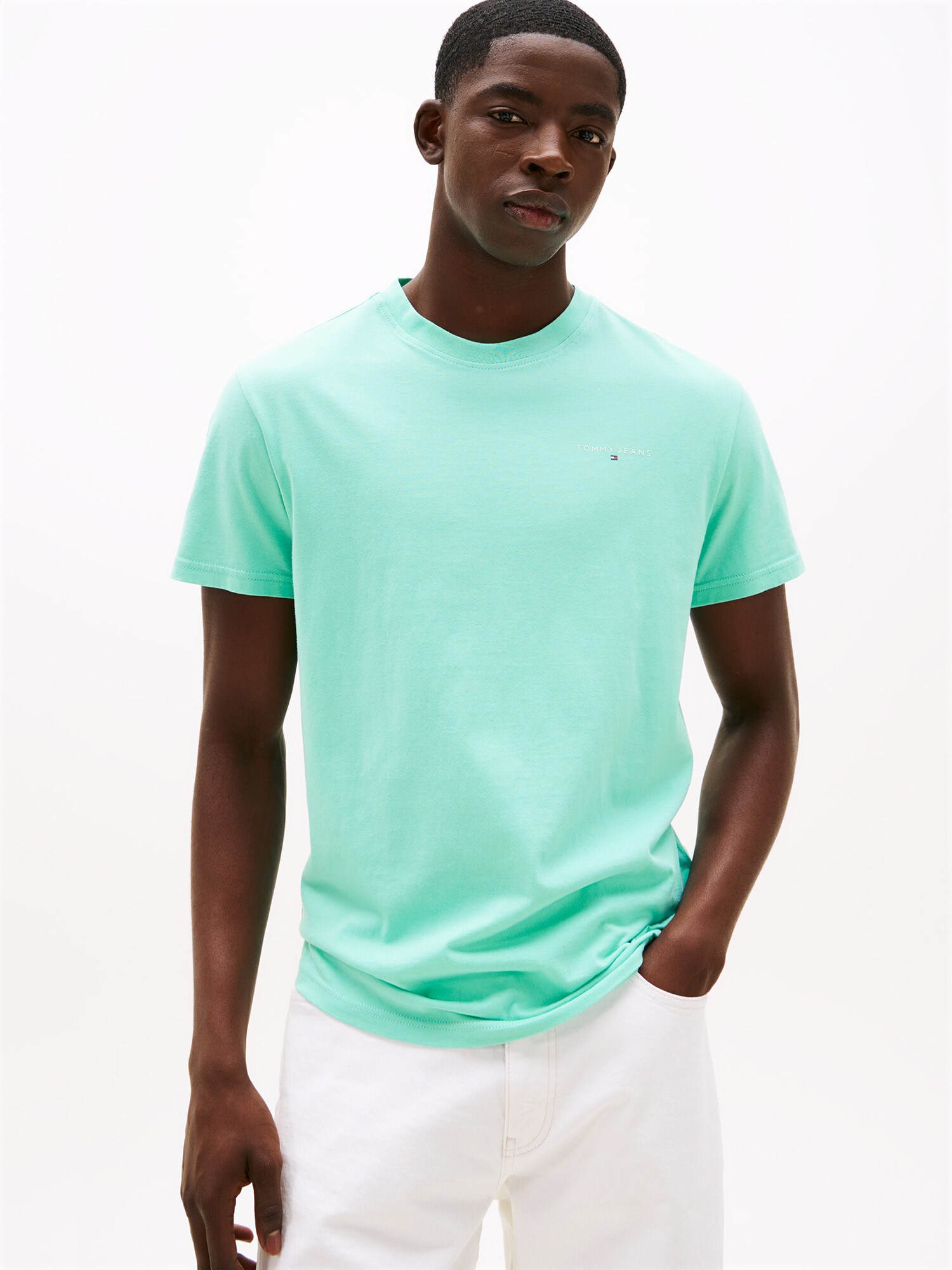Tommy Jeans Póló  menta termék 2. képe