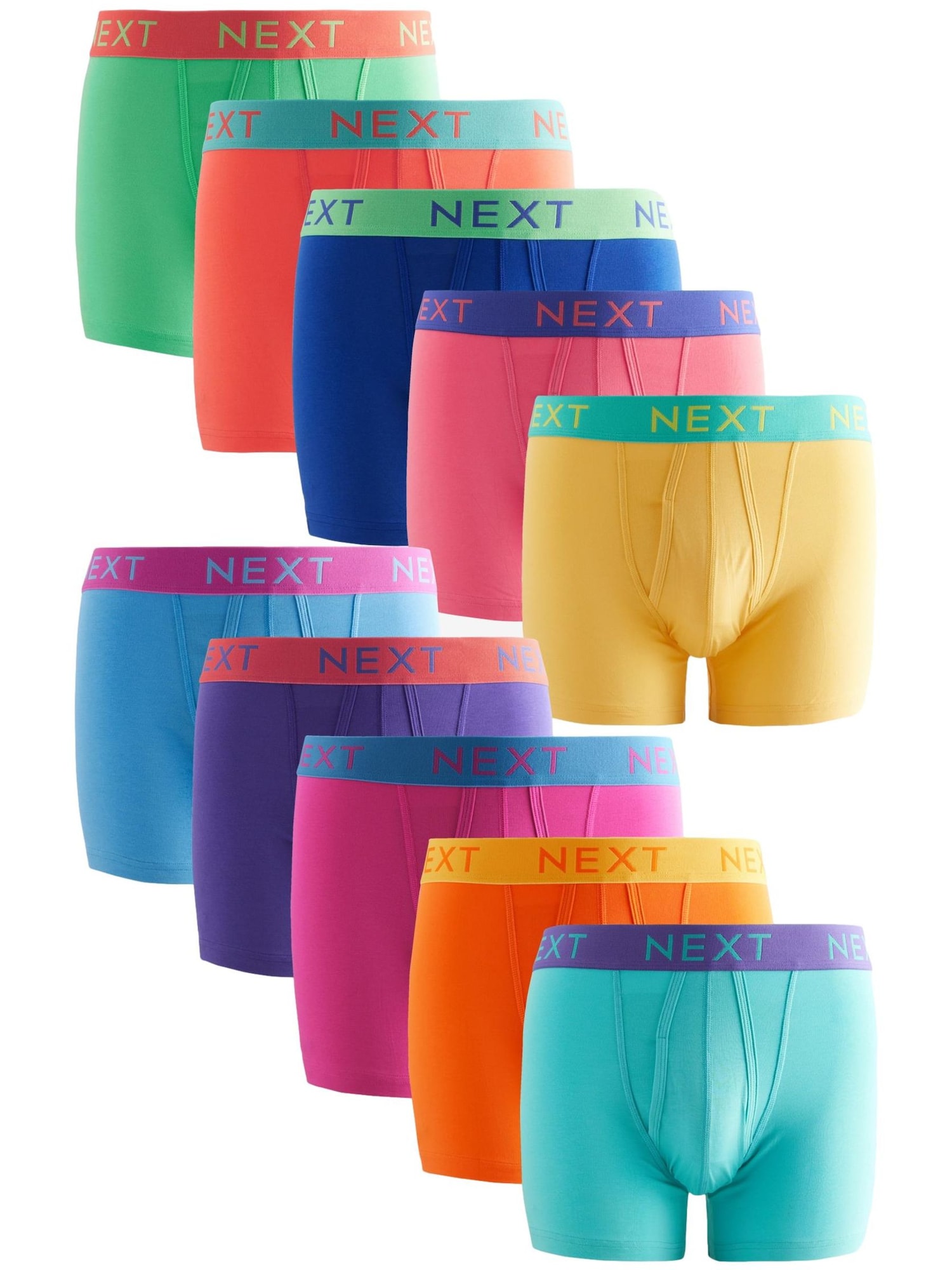 Next Boxeri  albastru / azur / albastru denim / mov închis / portocaliu închis / sângeriu