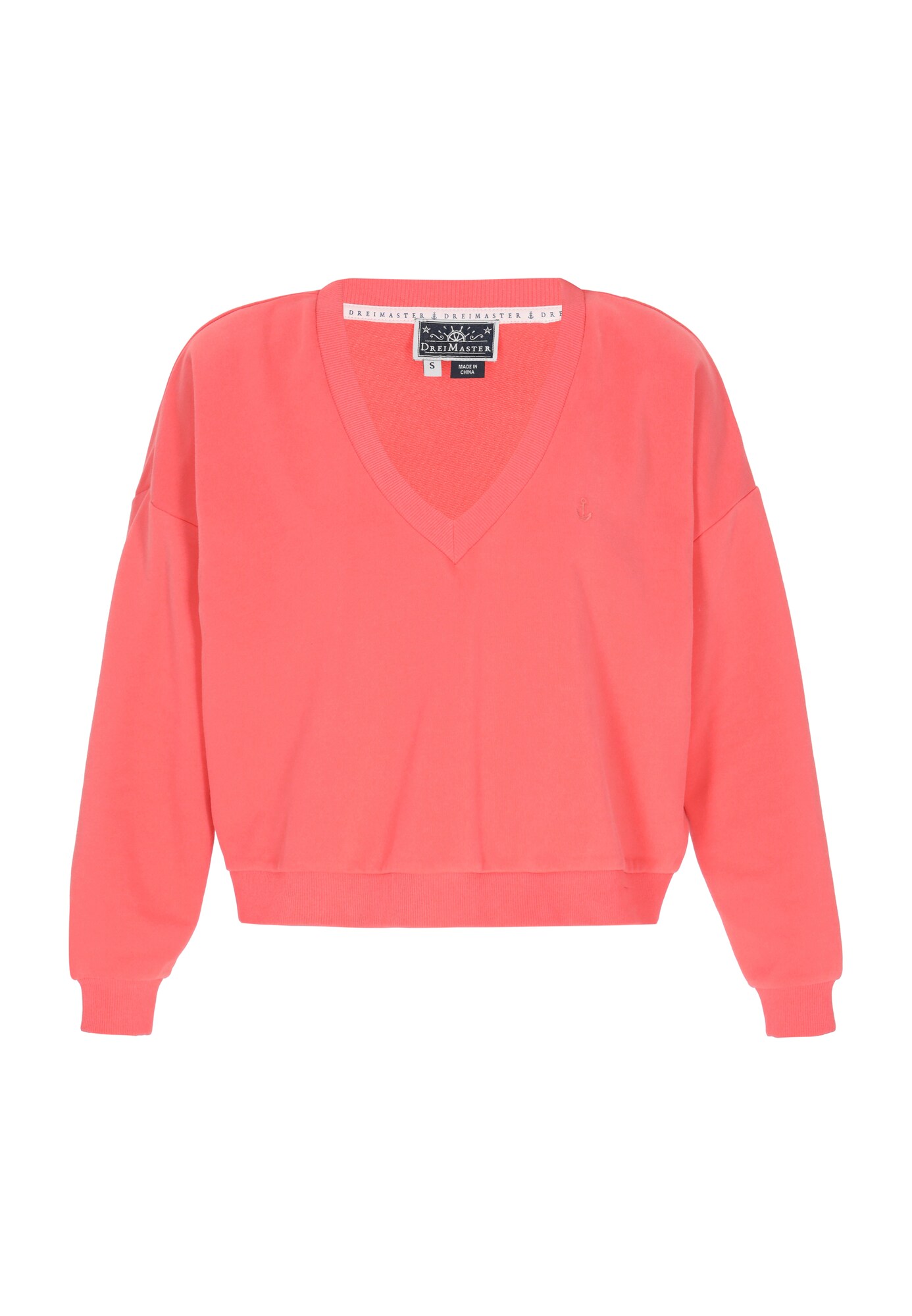 DreiMaster Maritim Sweatshirt Koraal
