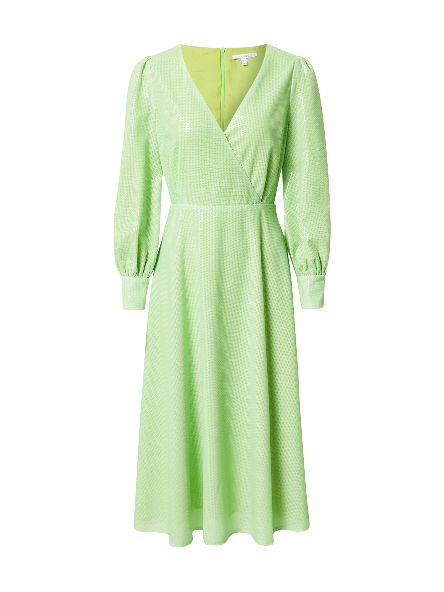Olivia Rubin Palaidinės tipo suknelė 'DANNI' šviesiai žalia