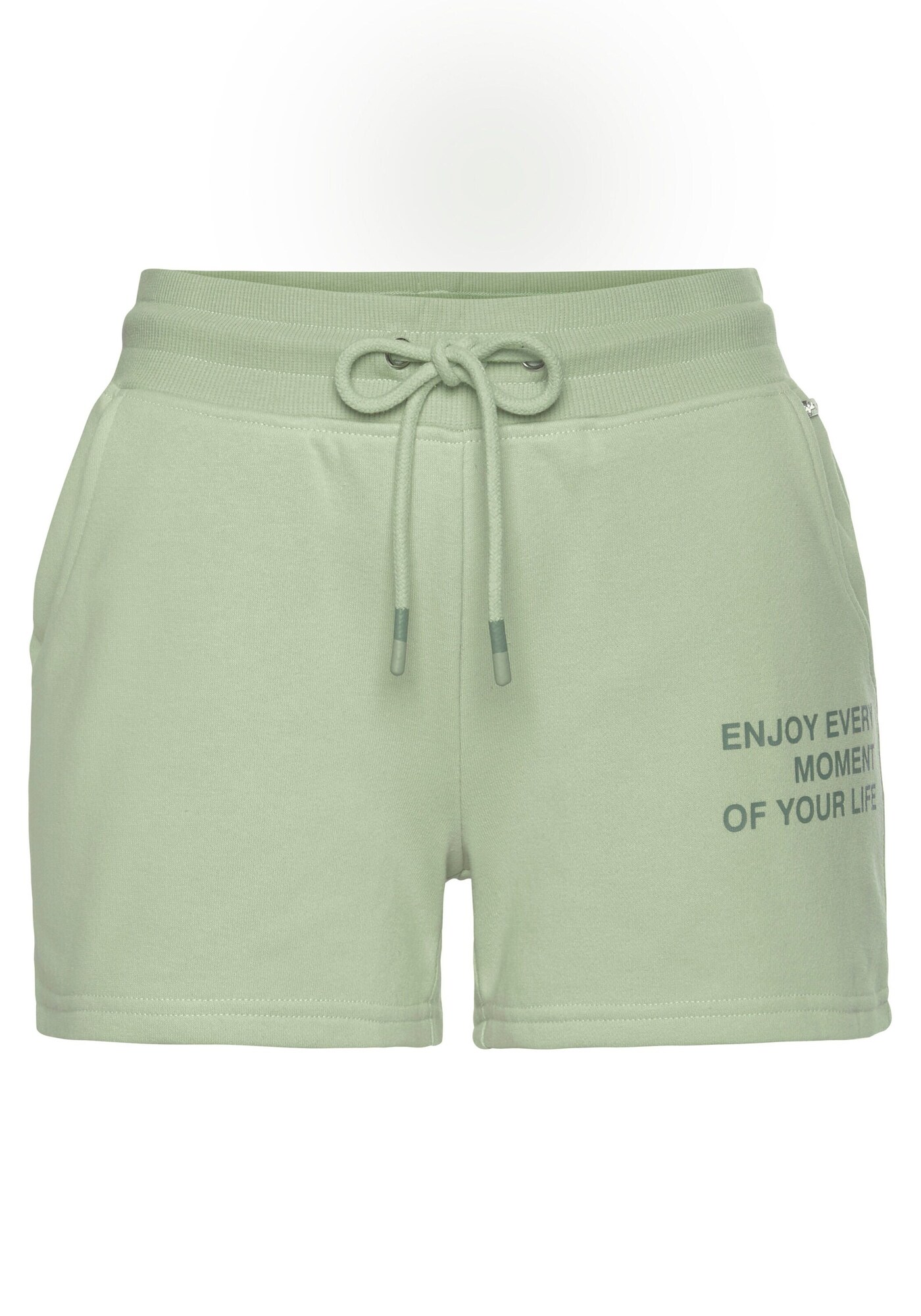 BUFFALO Pantaloni verde pastel