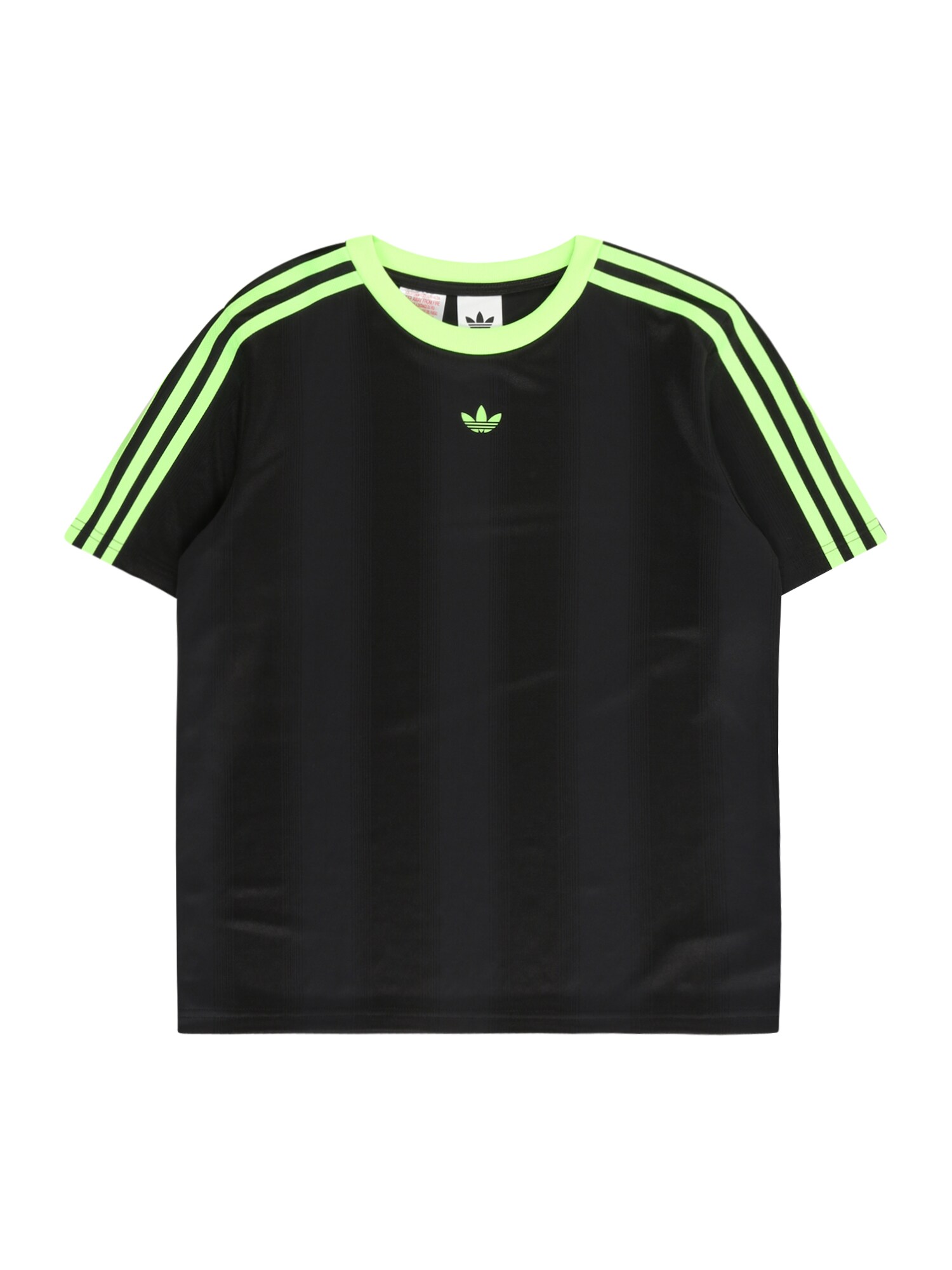 ADIDAS ORIGINALS Póló  világoszöld / fekete akciós termékkép 1