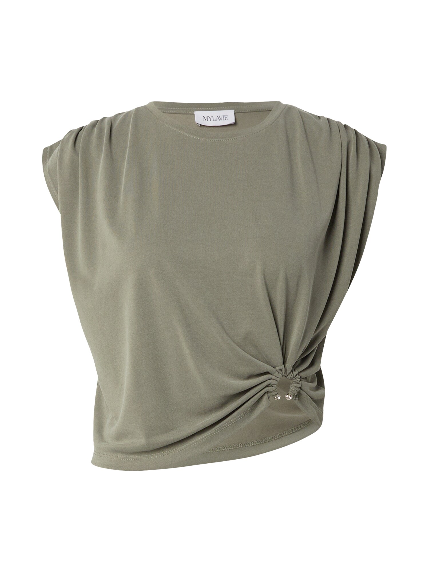 MYLAVIE by Sarah Harrison Top  zelená