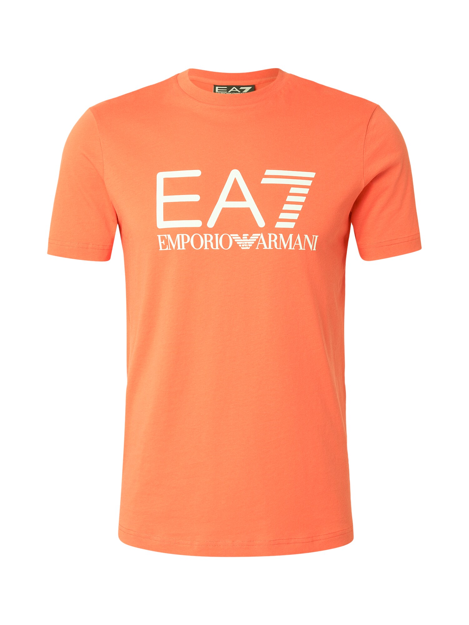 EA7 Emporio Armani Tricou  galben deschis / roșu orange